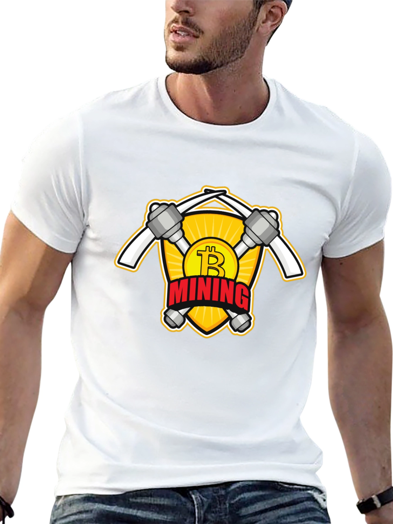 Bitcoin Mining Black T-Shirt