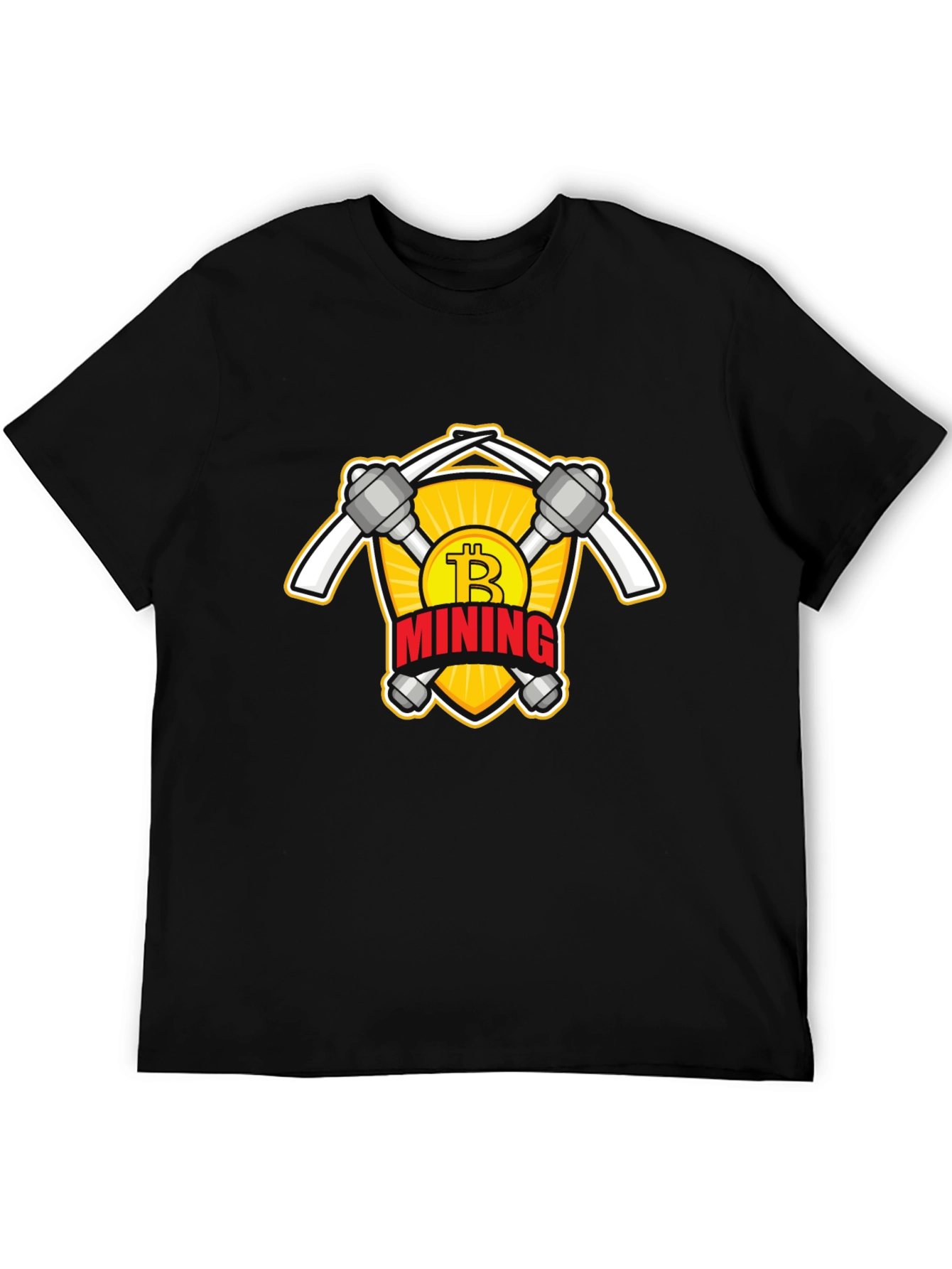 Bitcoin Mining Black T-Shirt