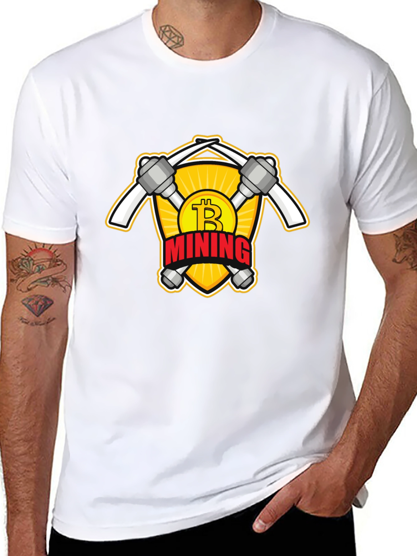 Bitcoin Mining Black T-Shirt