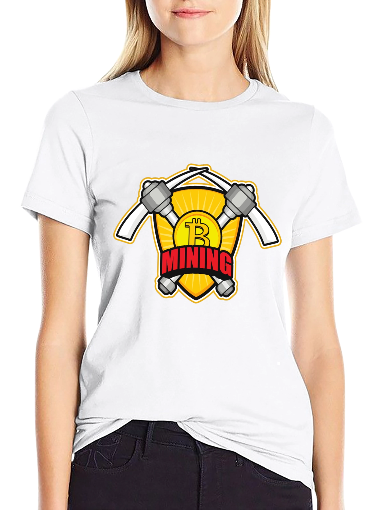 Bitcoin Mining Black T-Shirt