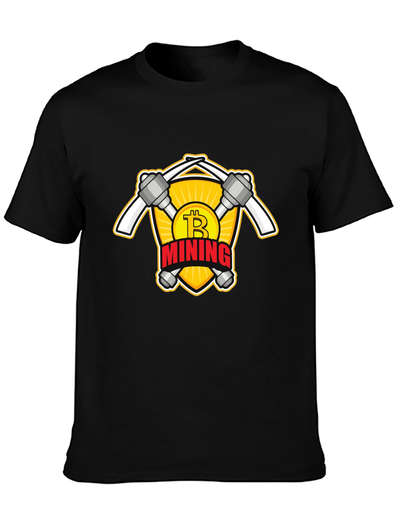Bitcoin Mining Black T-Shirt