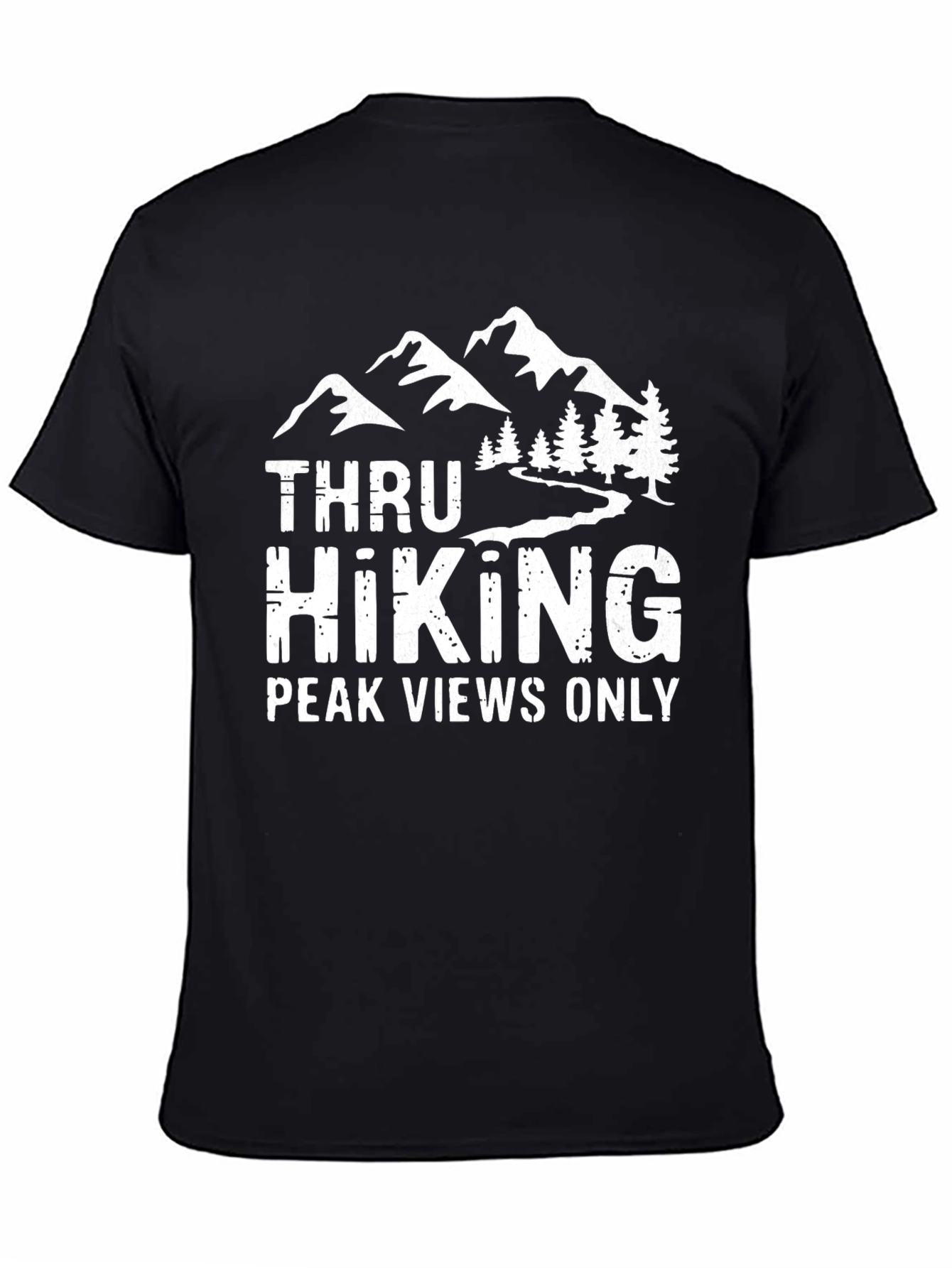 Thru Hiking Peak Views Only Tee
