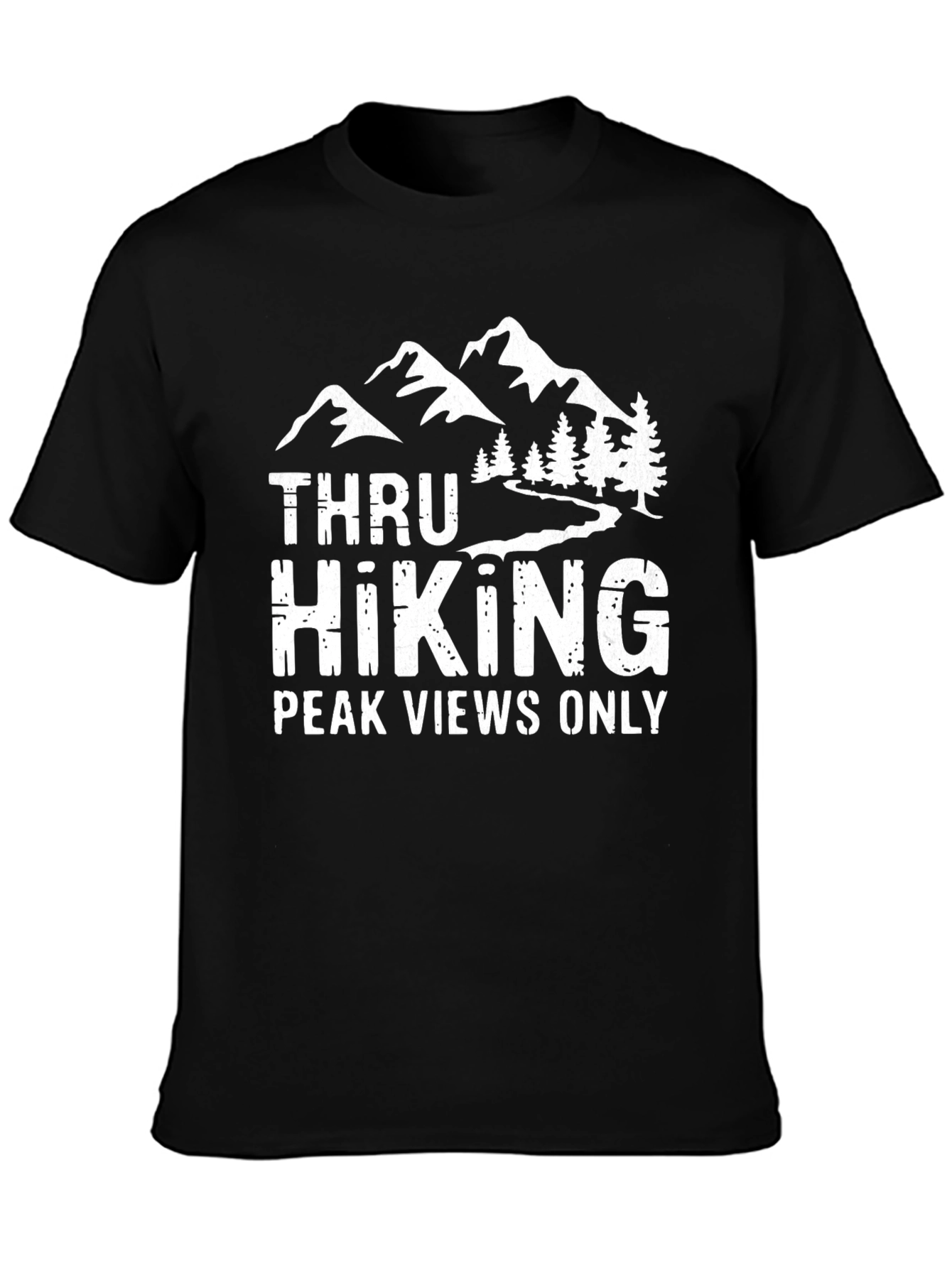 Thru Hiking Peak Views Only Tee