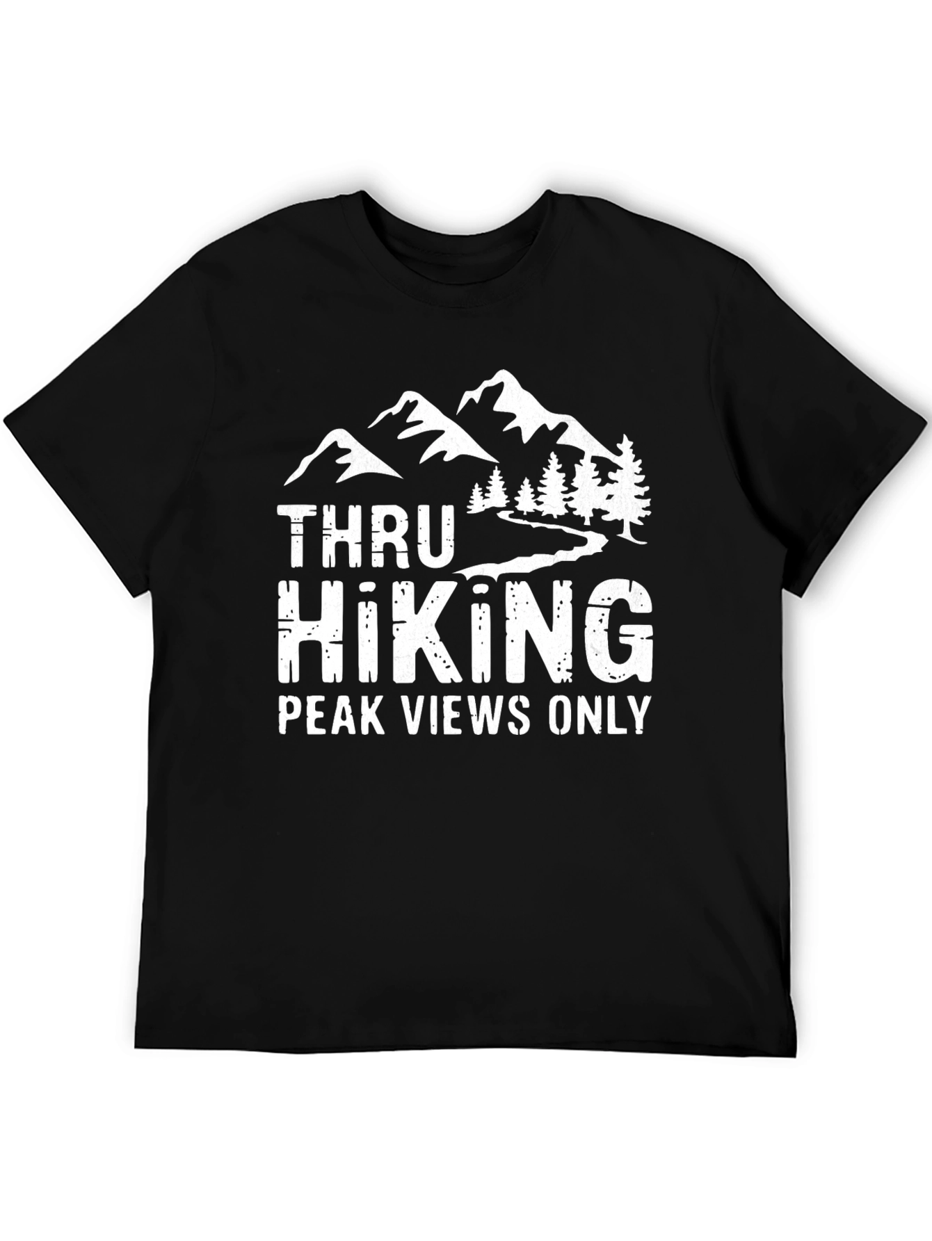 Thru Hiking Peak Views Only Tee