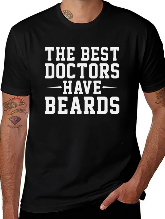 Best Doctors Have Beards Graphic T-Shirt