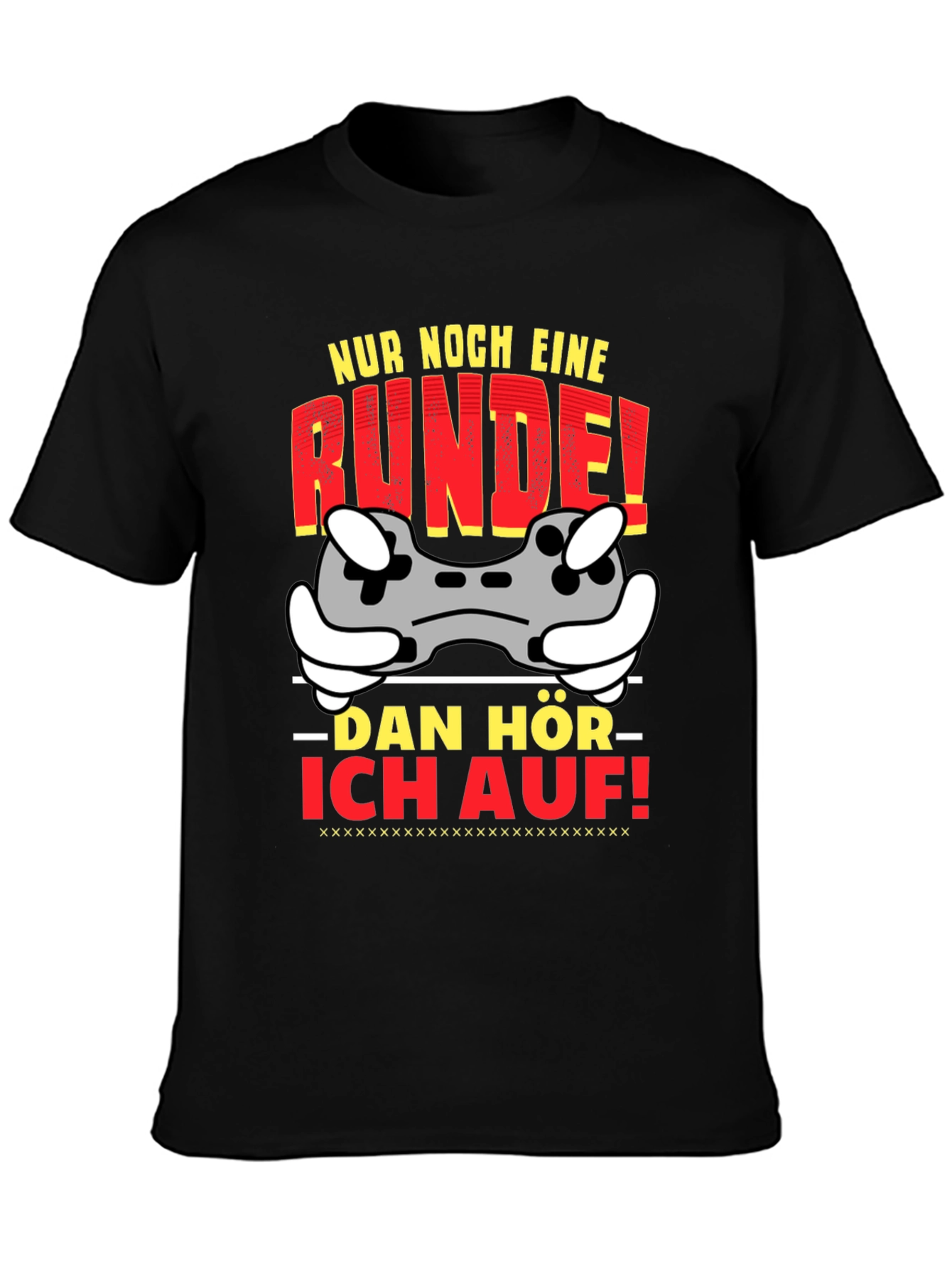 Gamer T-Shirt - Nur Noch Eine Runde!