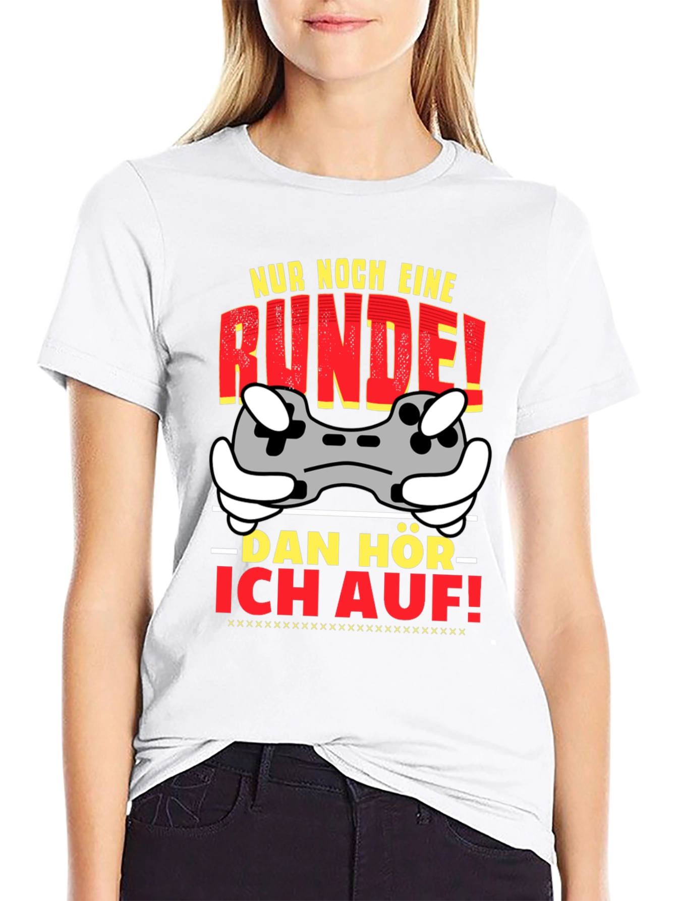 Gamer T-Shirt - Nur Noch Eine Runde!