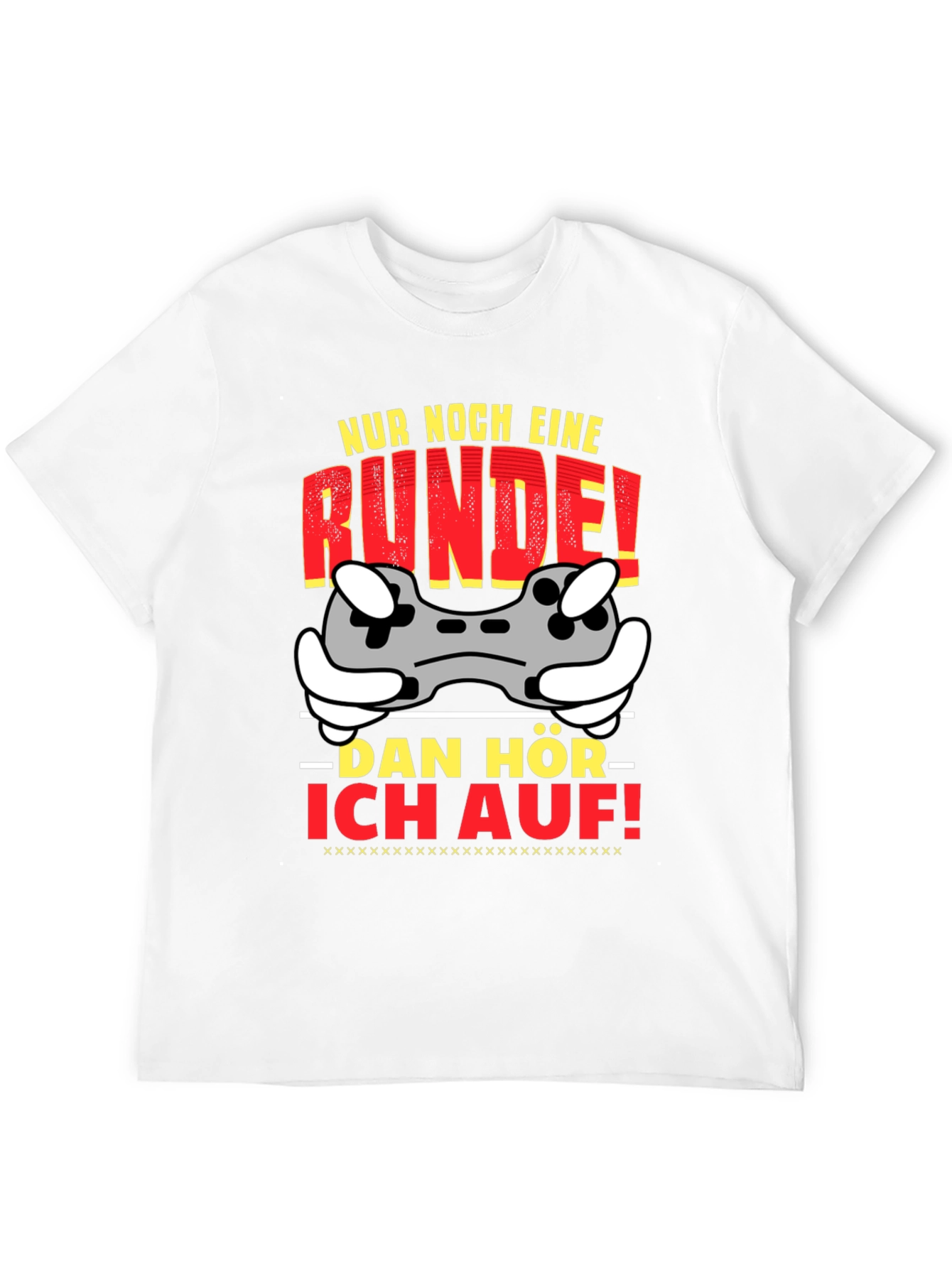 Gamer T-Shirt - Nur Noch Eine Runde!