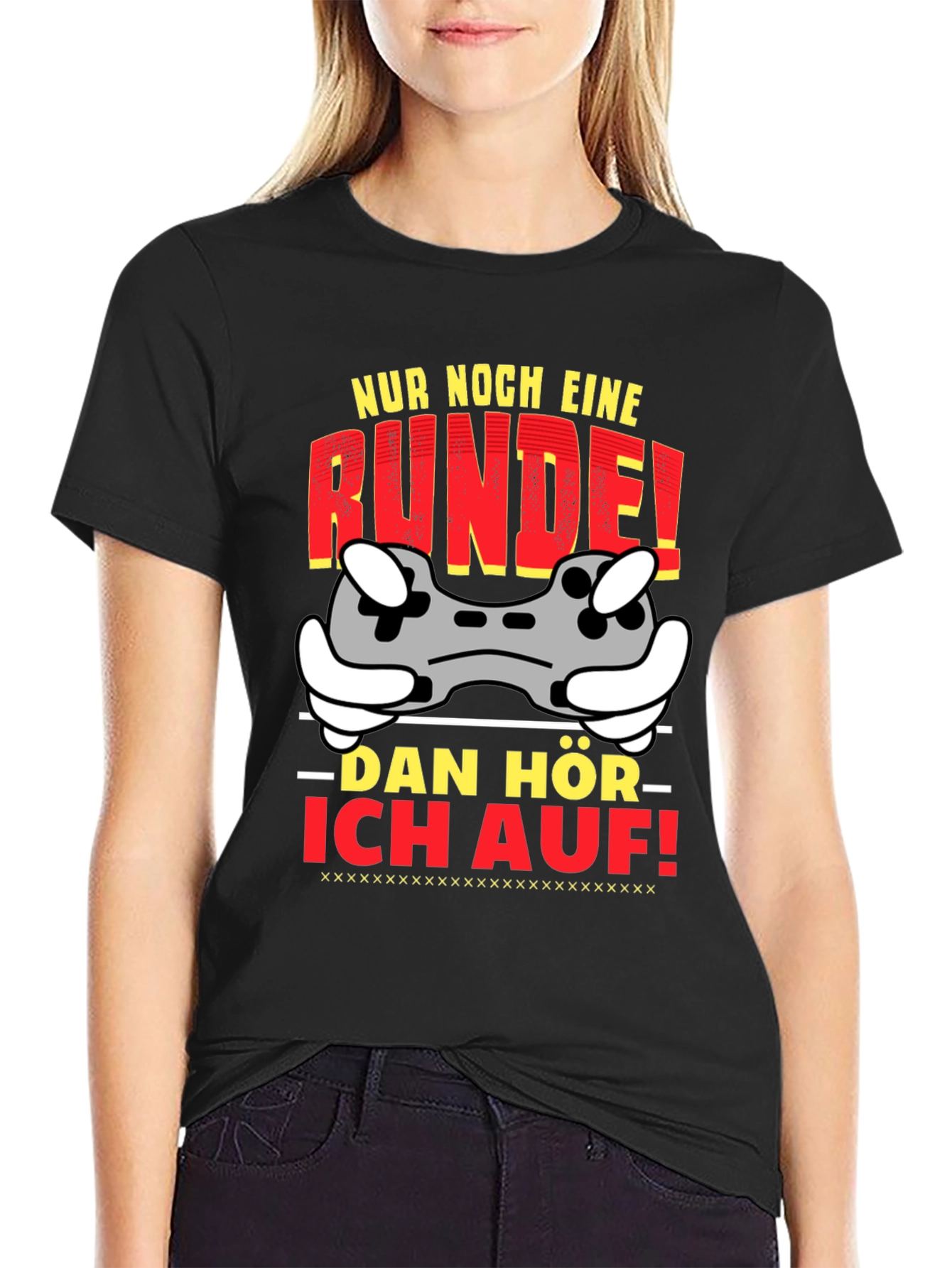 Gamer T-Shirt - Nur Noch Eine Runde!