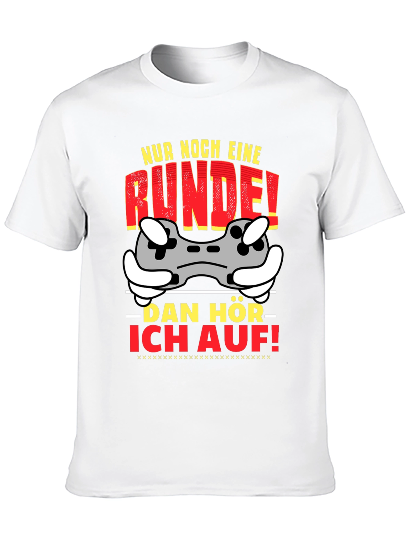 Gamer T-Shirt - Nur Noch Eine Runde!