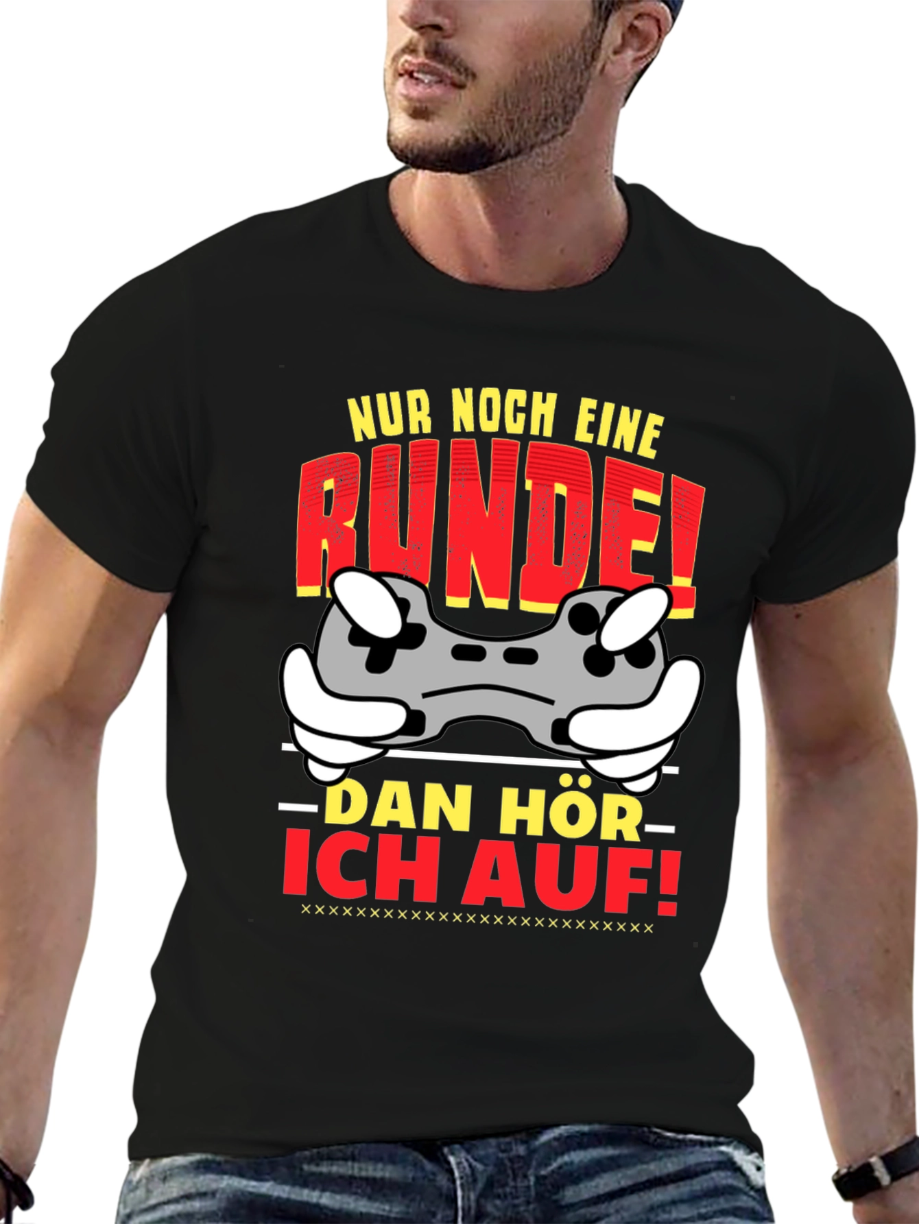 Gamer T-Shirt - Nur Noch Eine Runde!