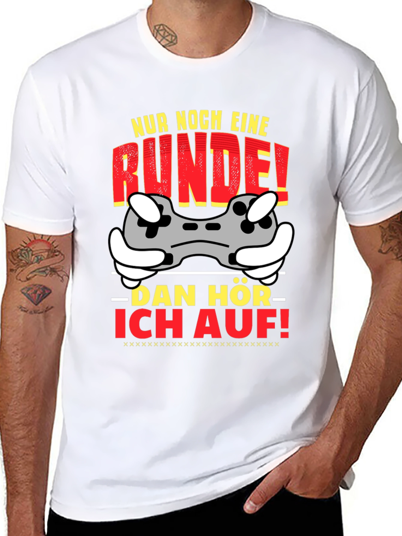 Gamer T-Shirt - Nur Noch Eine Runde!