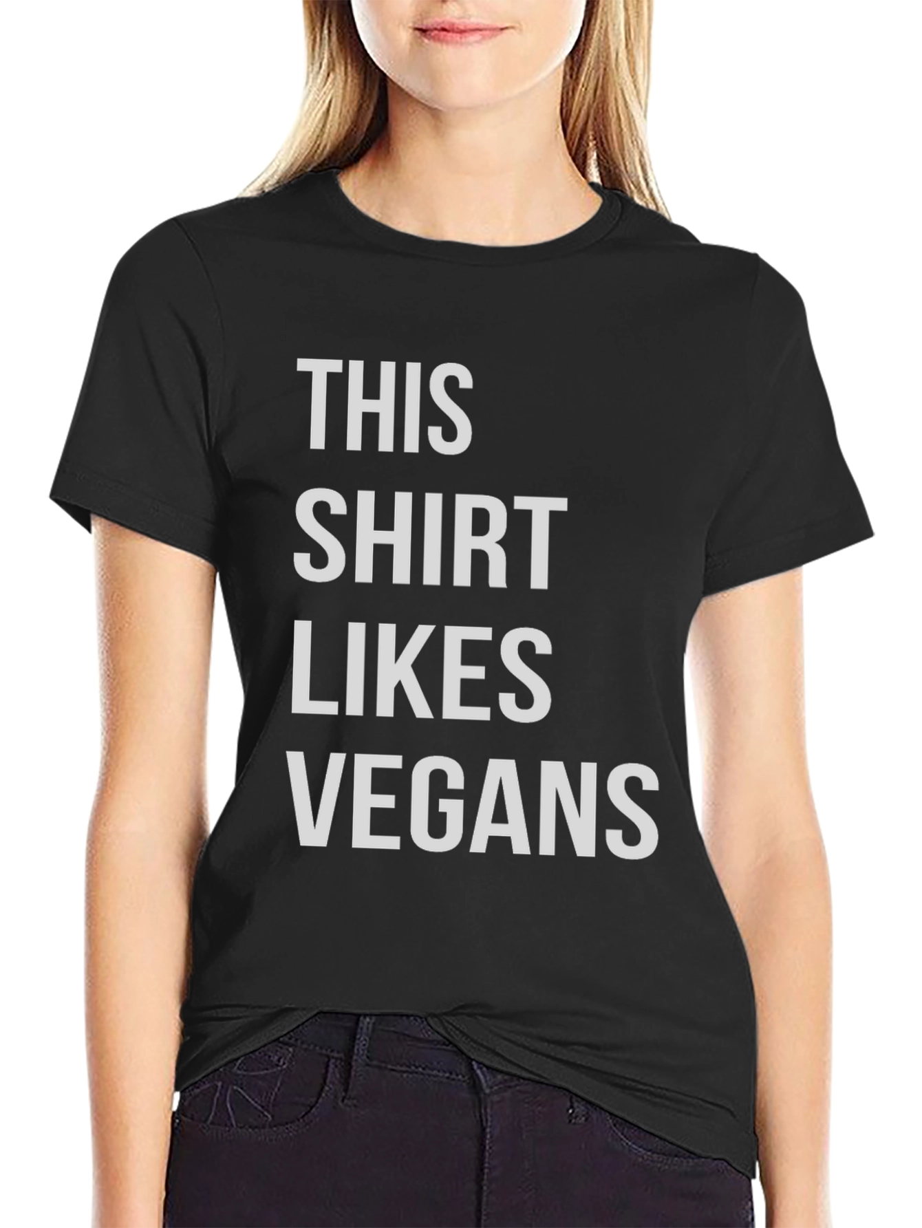 Vegan Friendly Tee - This Shirt Likes Vegans