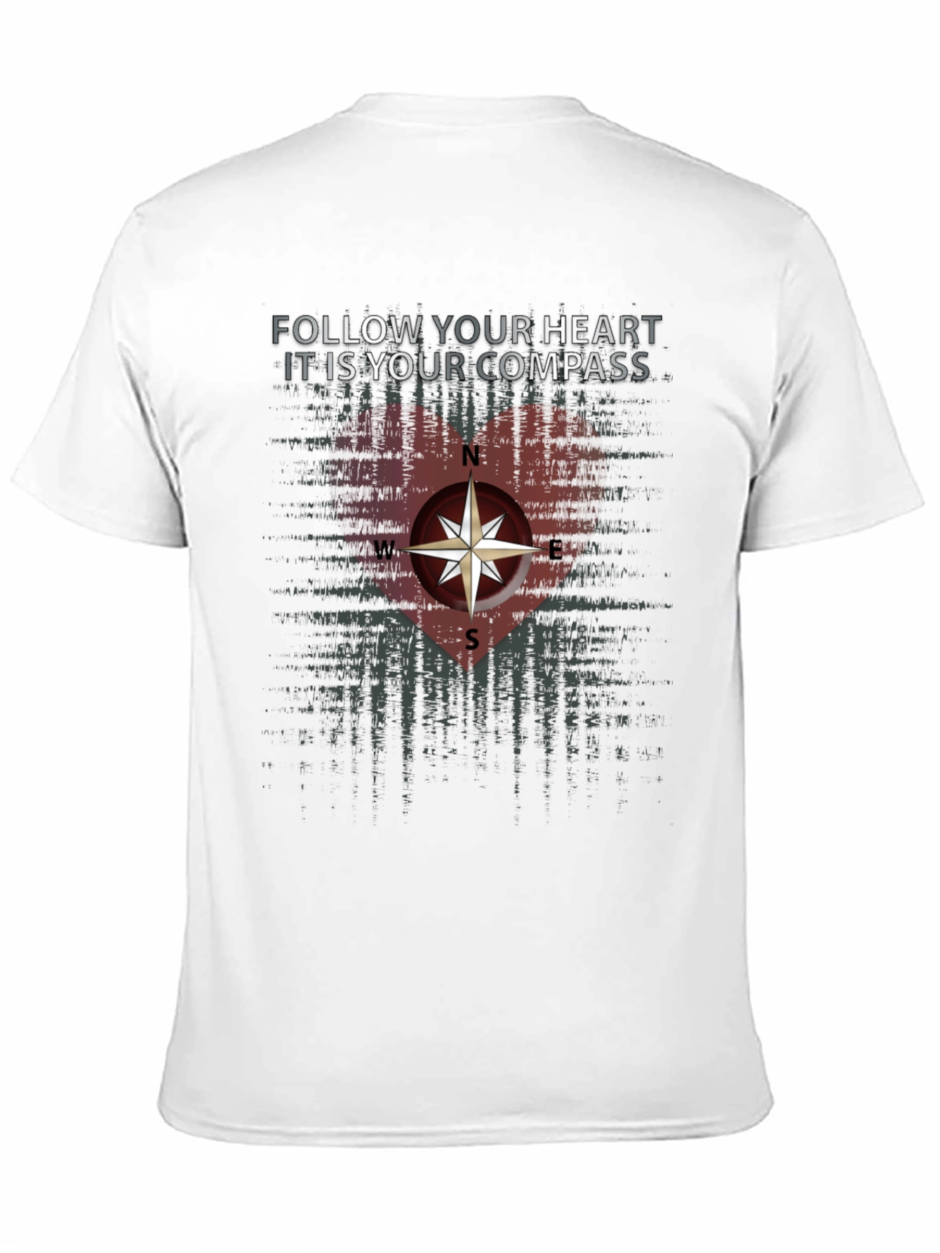 Follow Your Heart Compass Graphic Tee