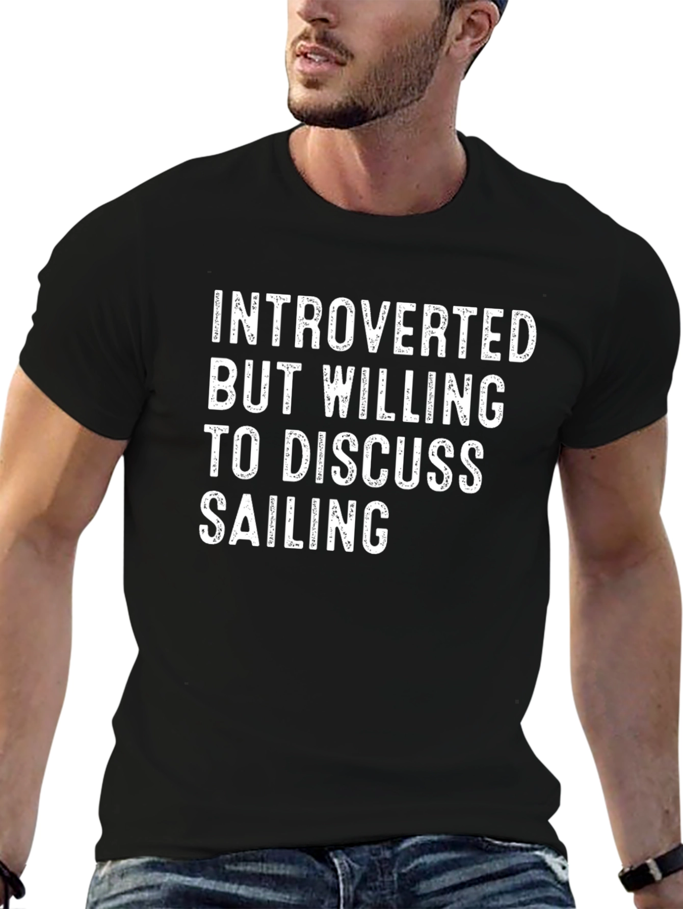 Introverted Sailing T-Shirt - Soft Cotton Tee