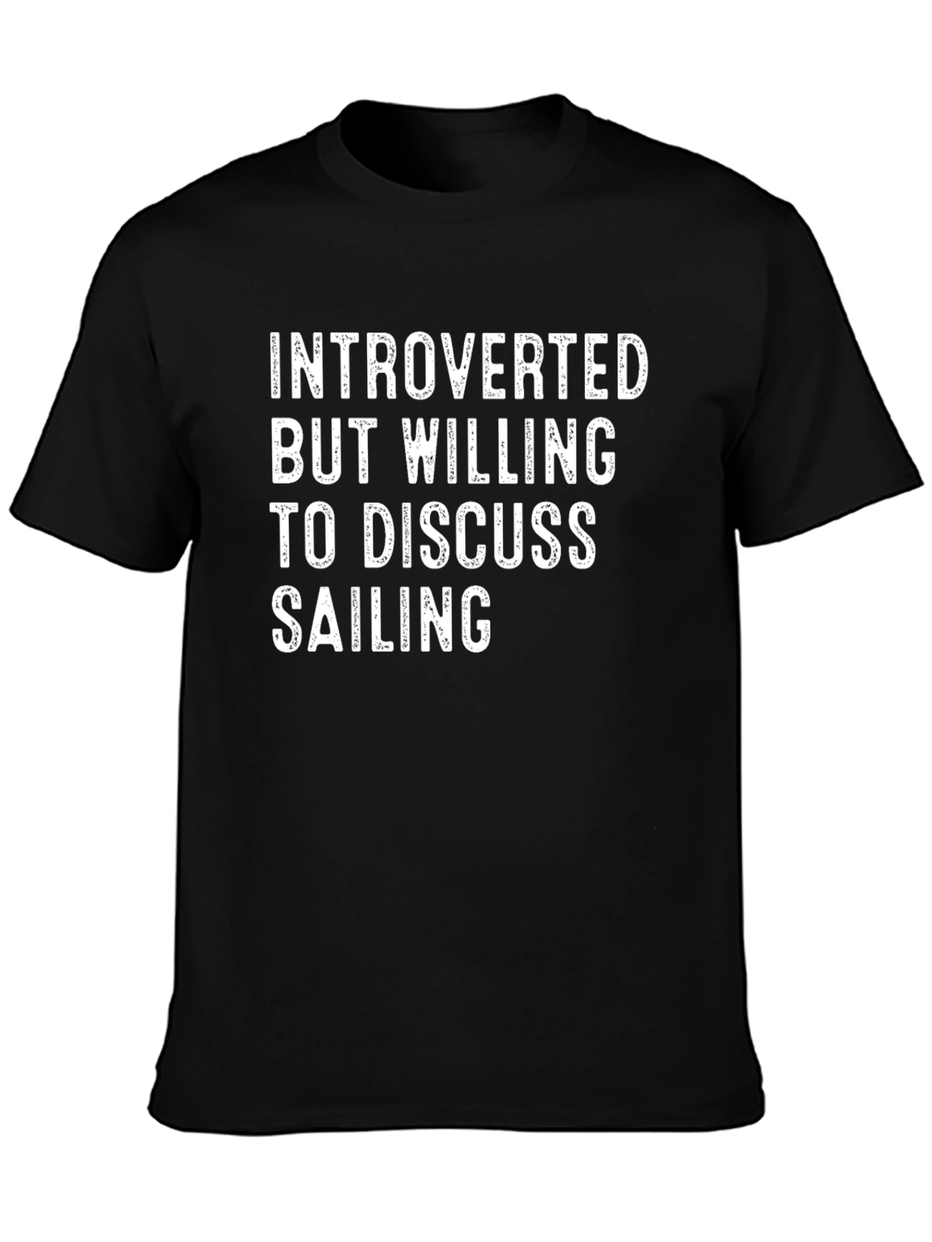Introverted Sailing T-Shirt - Soft Cotton Tee