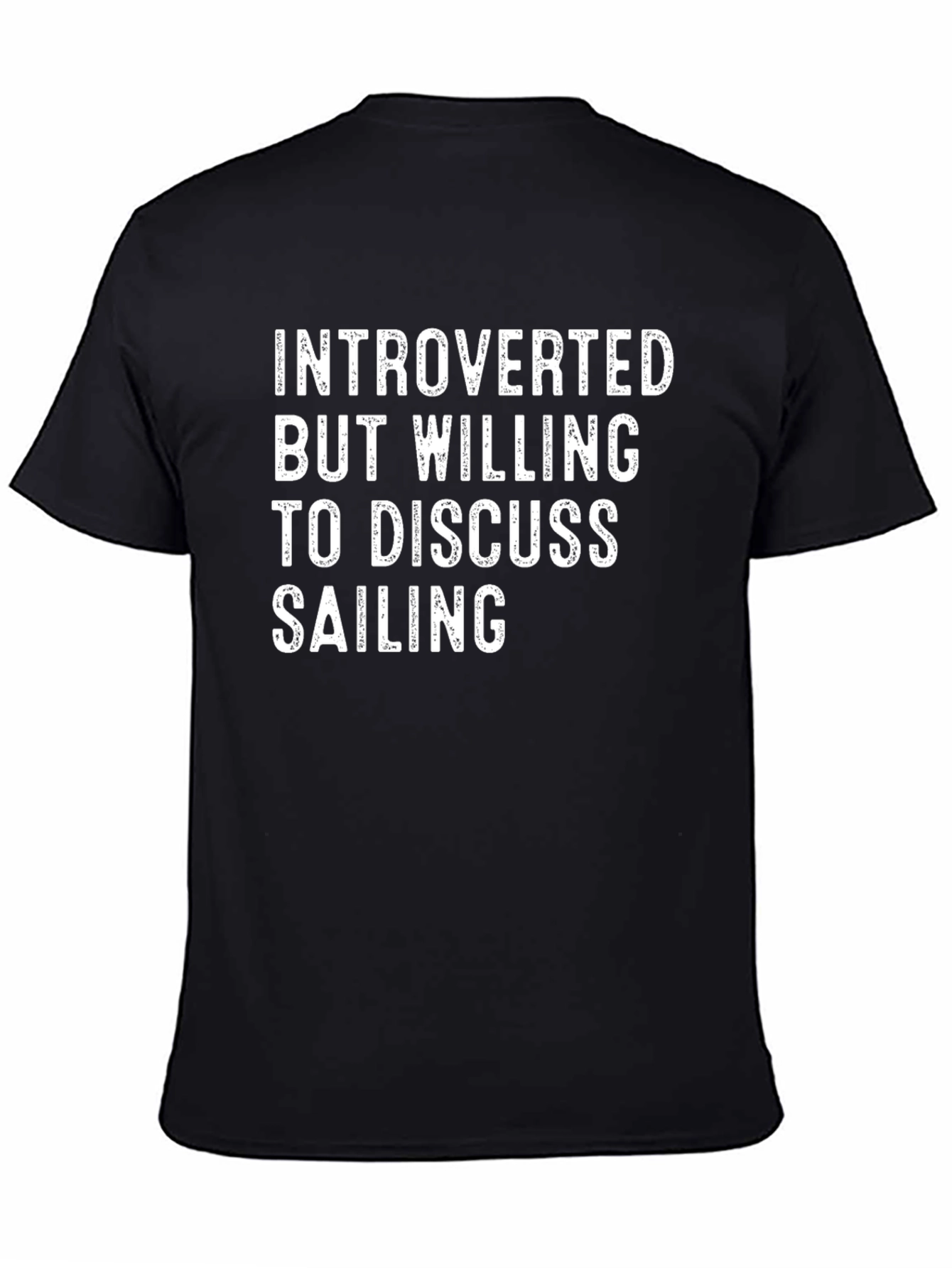Introverted Sailing T-Shirt - Soft Cotton Tee