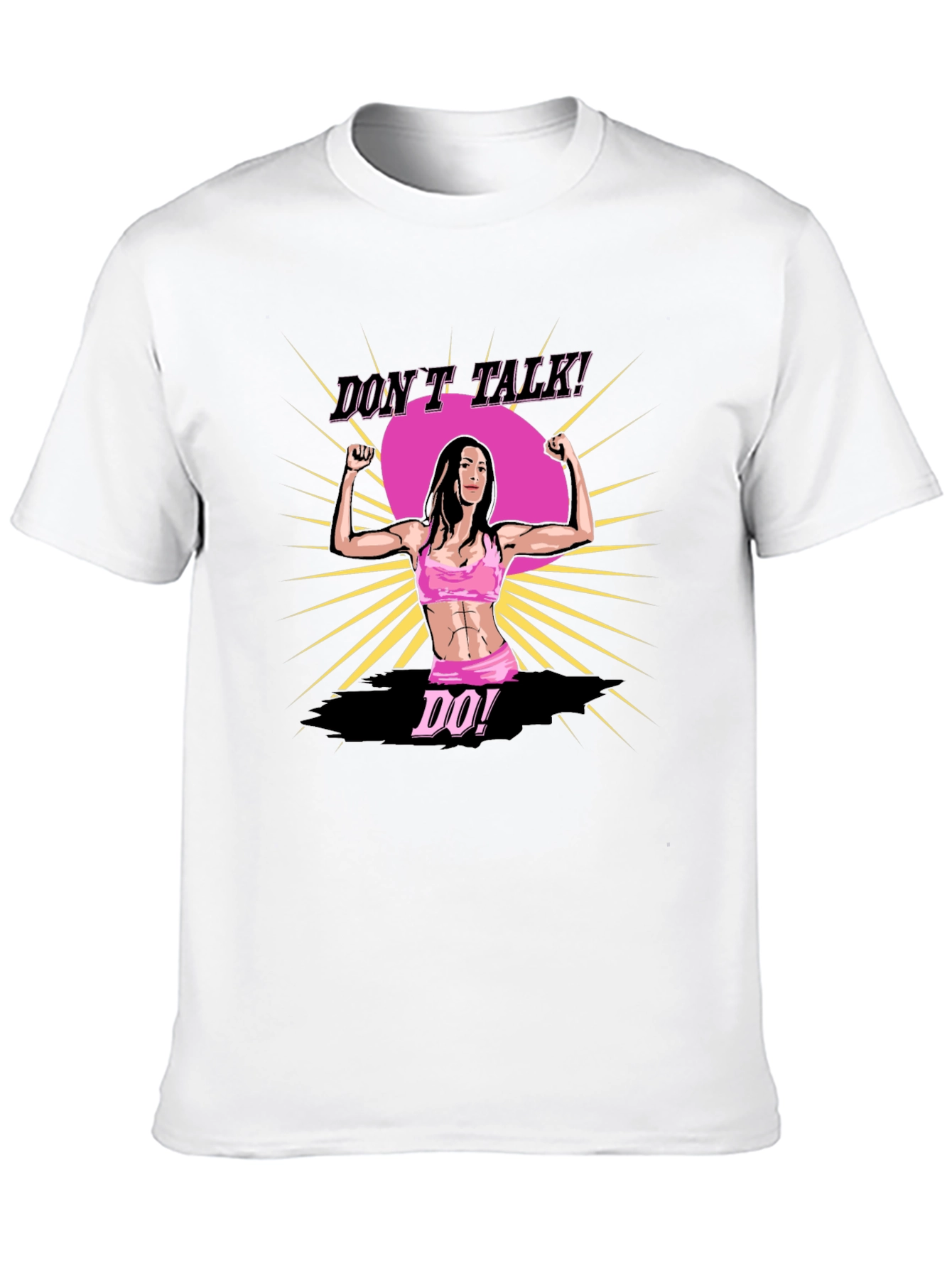 Dont Talk Do! Fitness Graphic T-Shirt