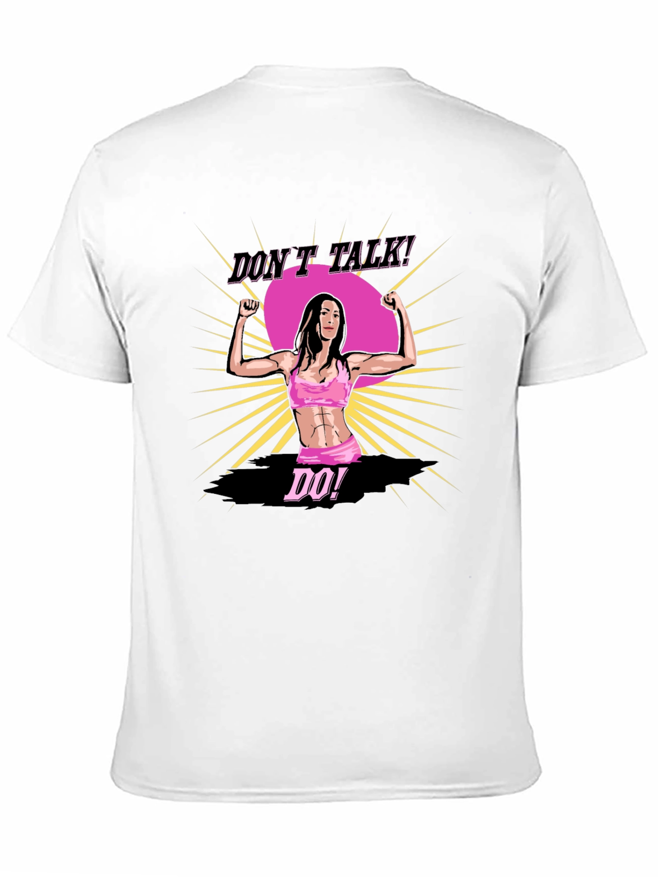 Dont Talk Do! Fitness Graphic T-Shirt