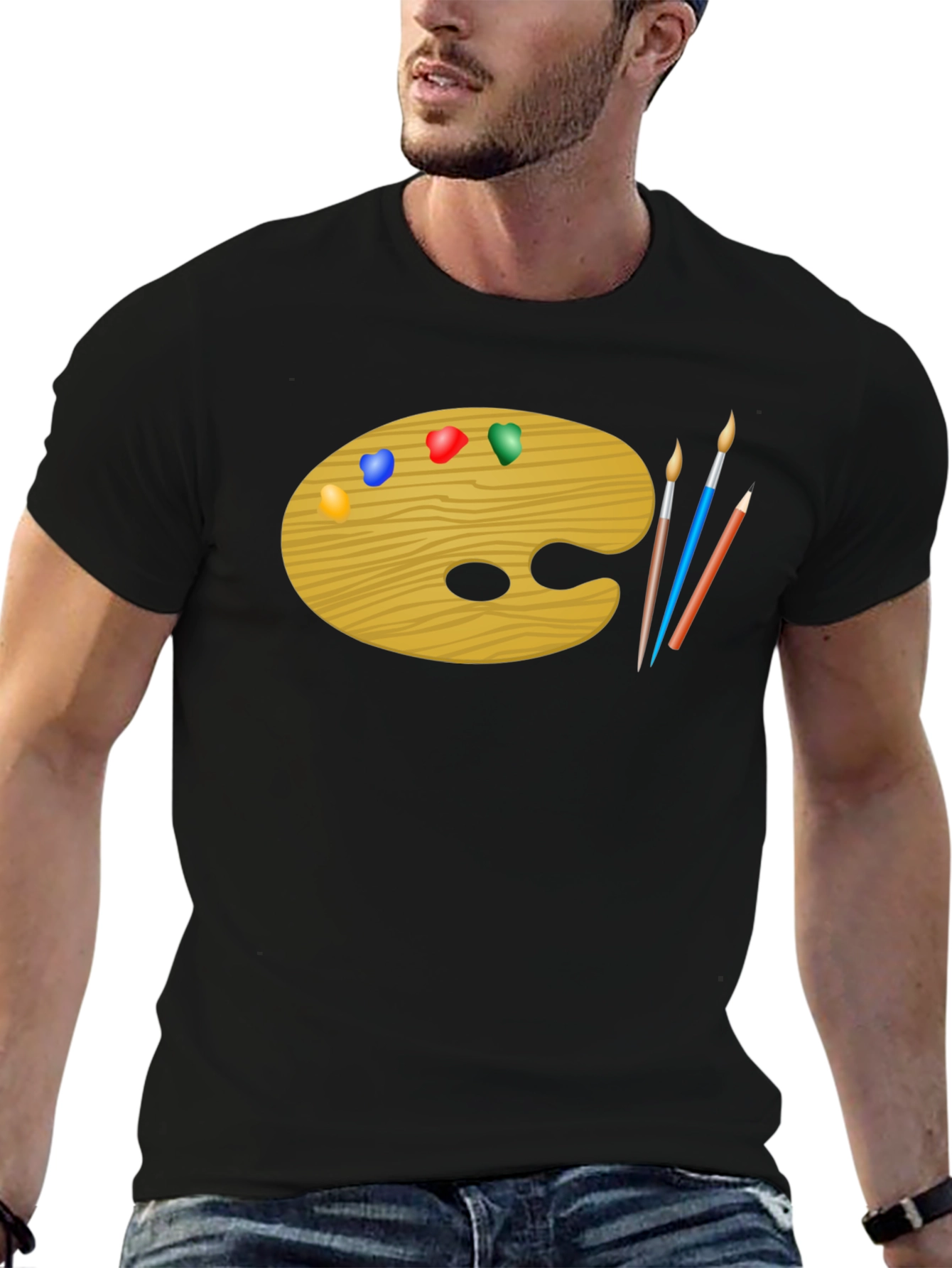 Artist Palette Graphic Tee - Painter T-Shirt