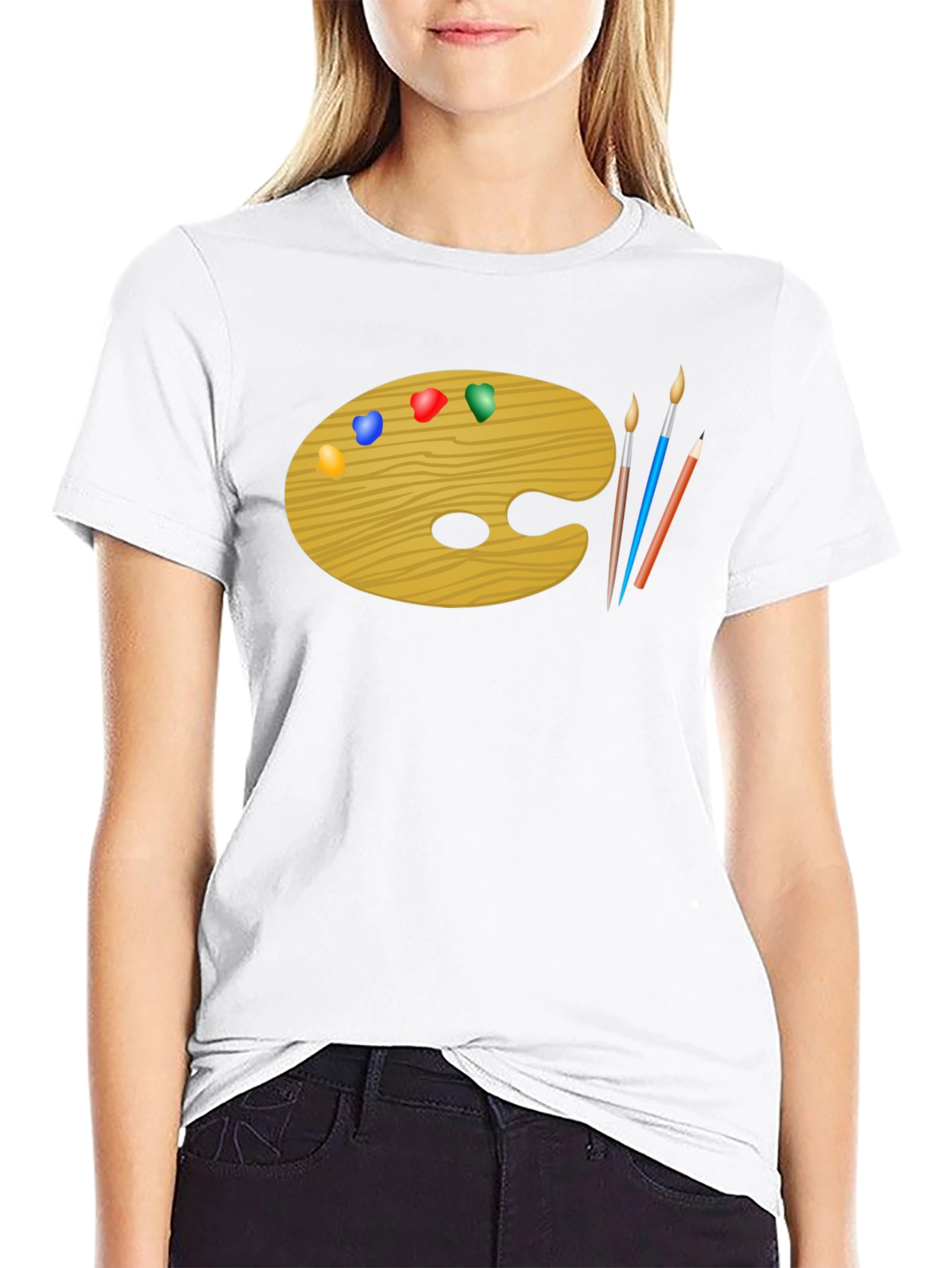 Artist Palette Graphic Tee - Painter T-Shirt