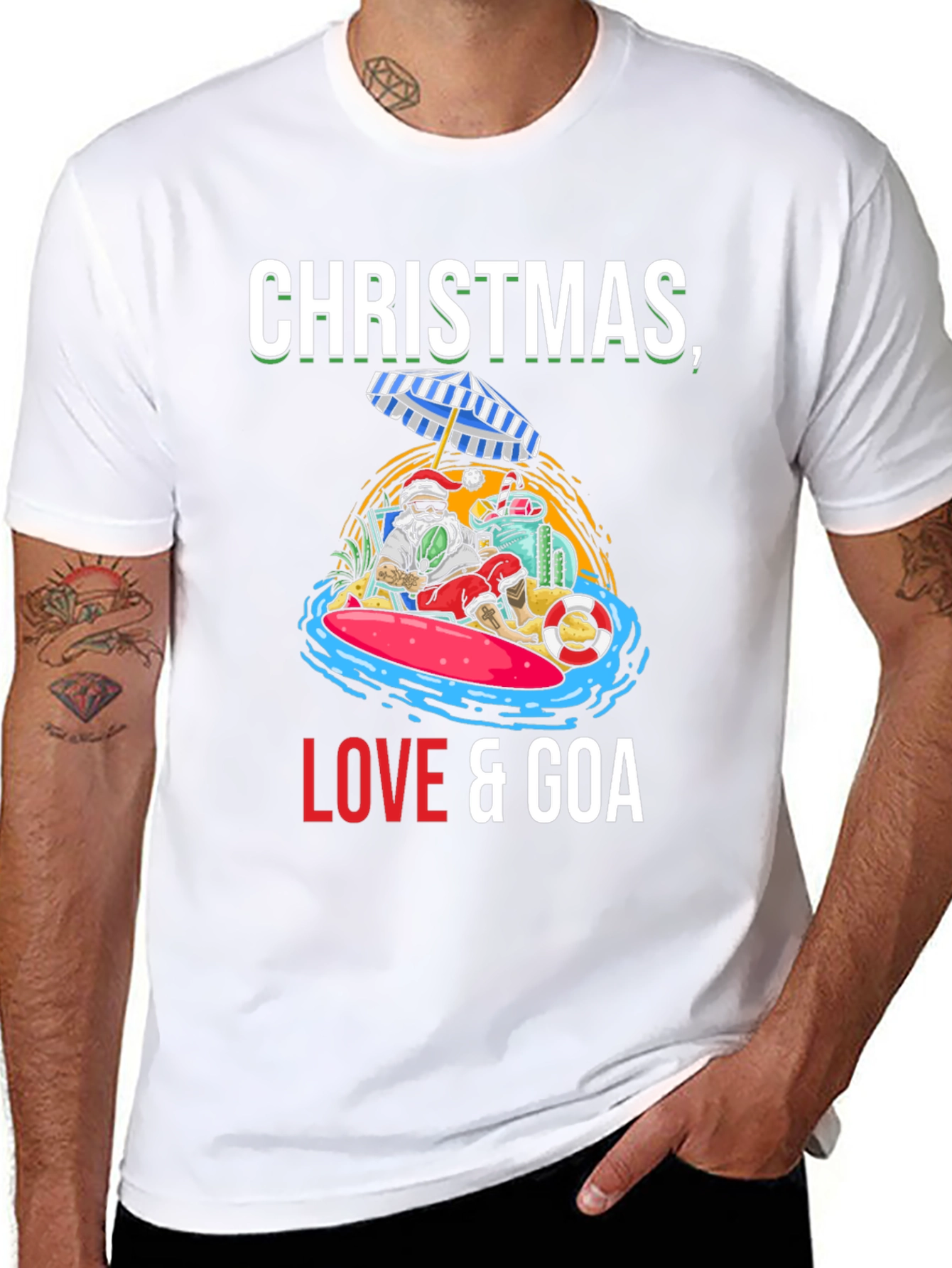 Christmas Love & Goa T-Shirt