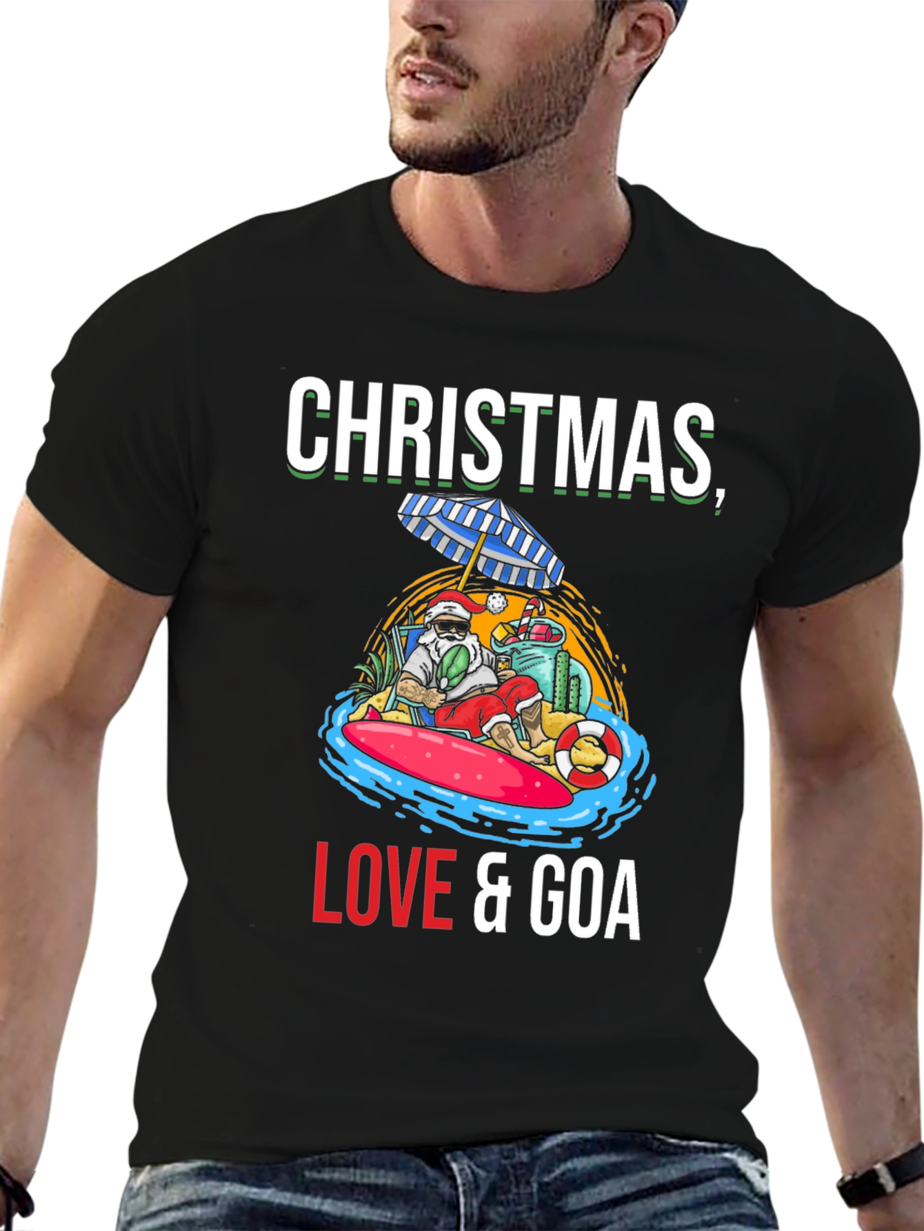 Christmas Love & Goa T-Shirt