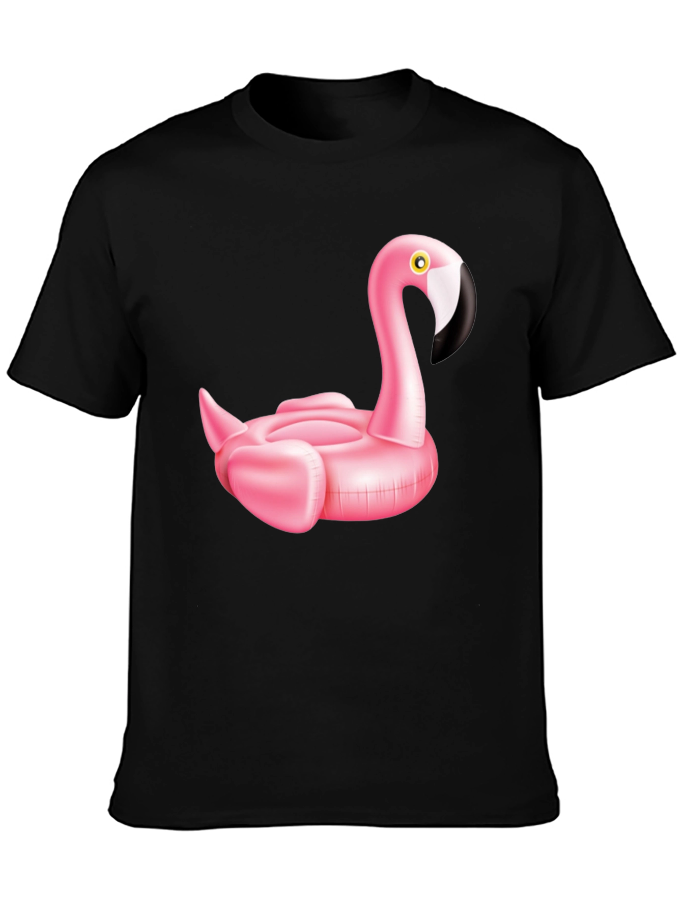 Pink Flamingo Inflatable Pool Float T-Shirt