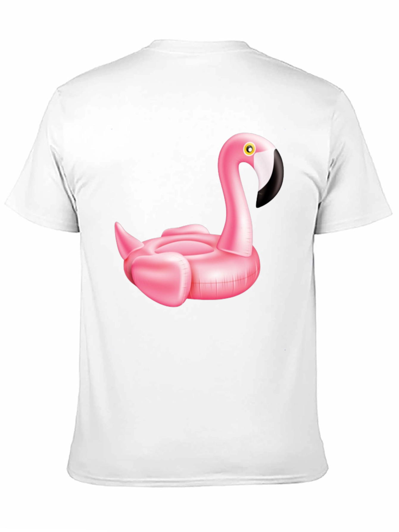 Pink Flamingo Inflatable Pool Float T-Shirt