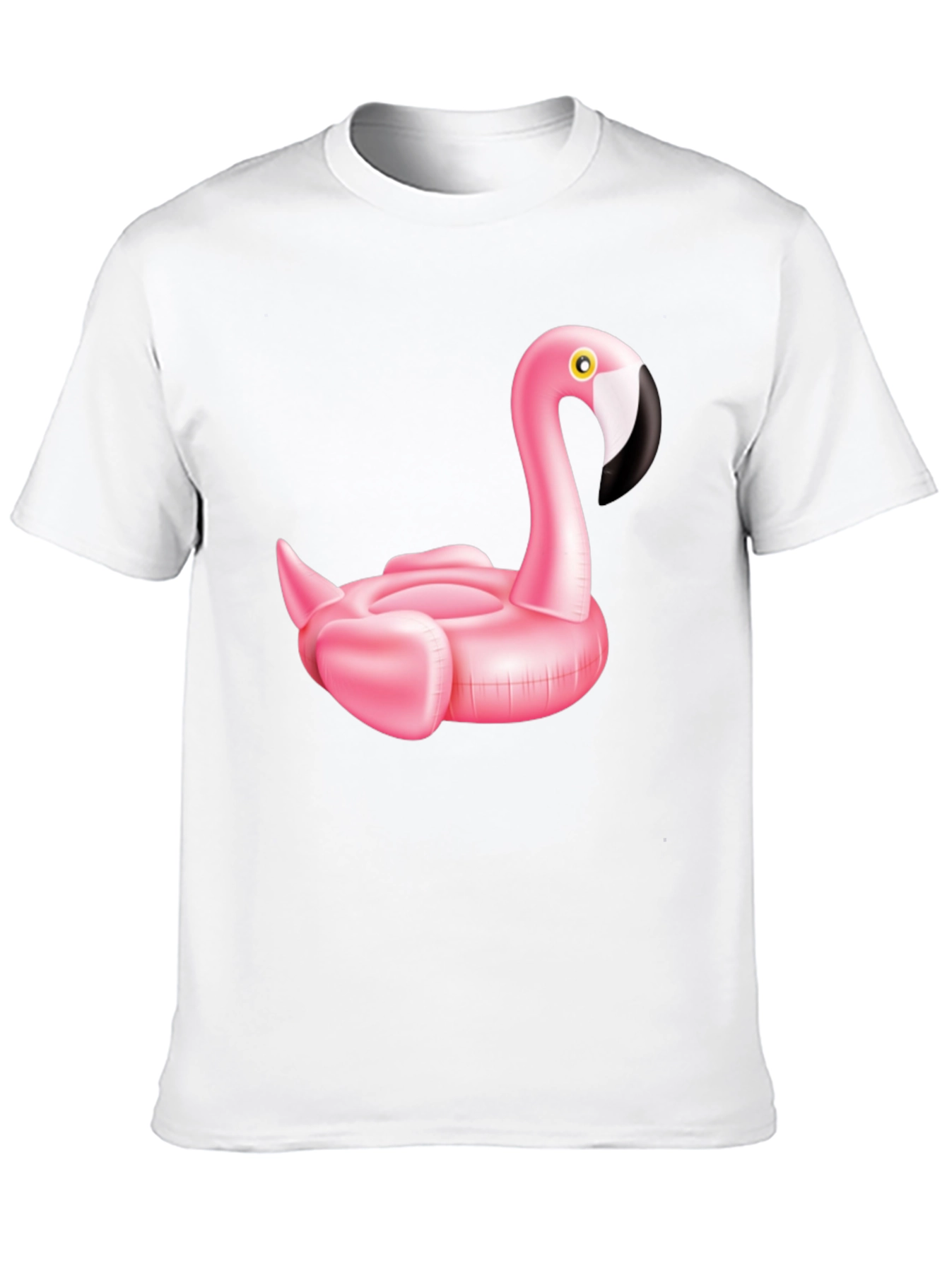 Pink Flamingo Inflatable Pool Float T-Shirt