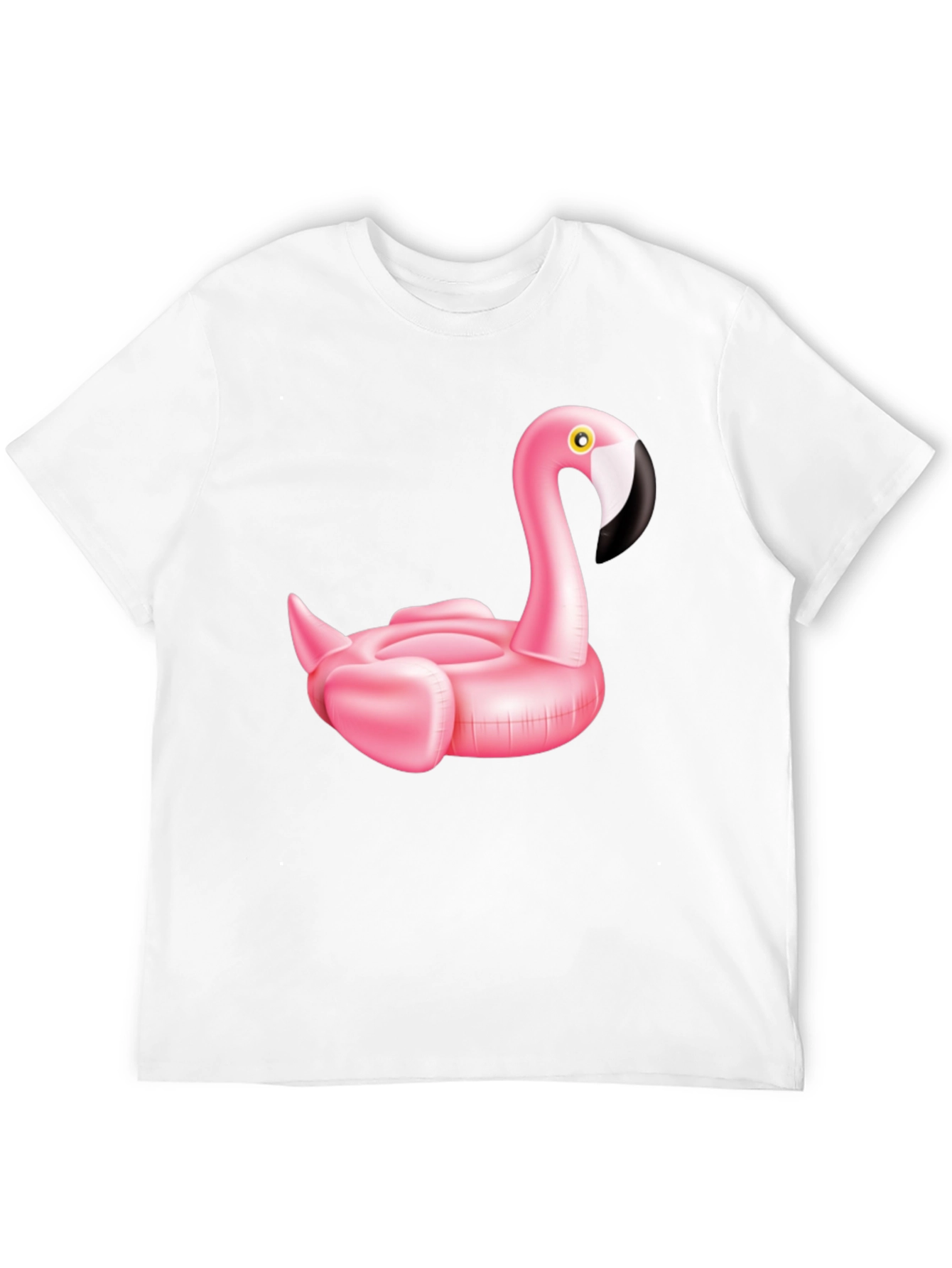 Pink Flamingo Inflatable Pool Float T-Shirt