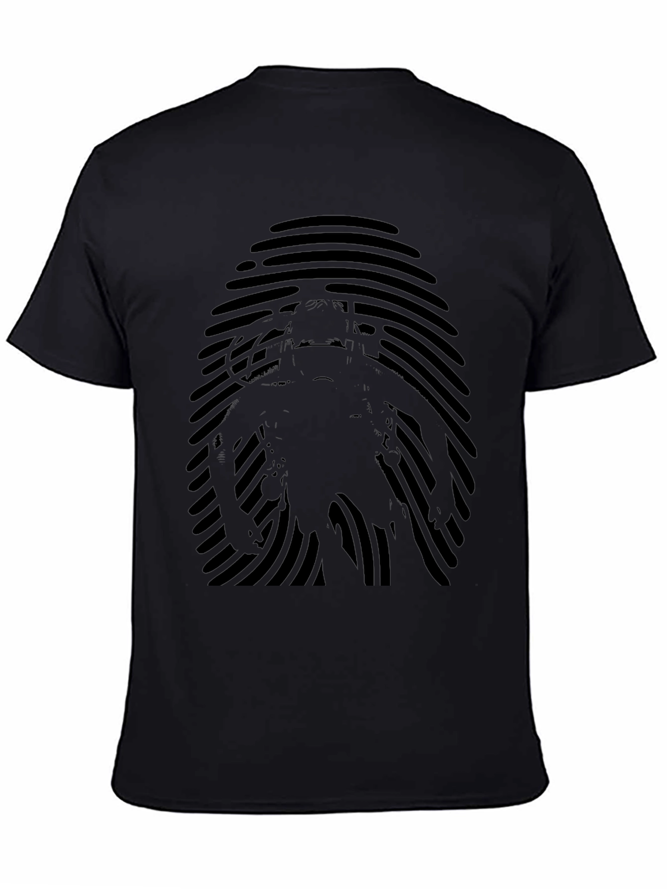 Astronaut Fingerprint Graphic T-Shirt