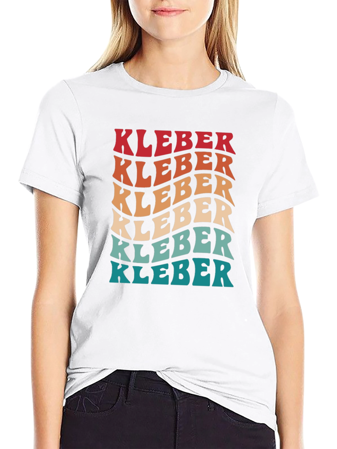 KLEBER Retro Graphic T-Shirt - Funky 70s Style