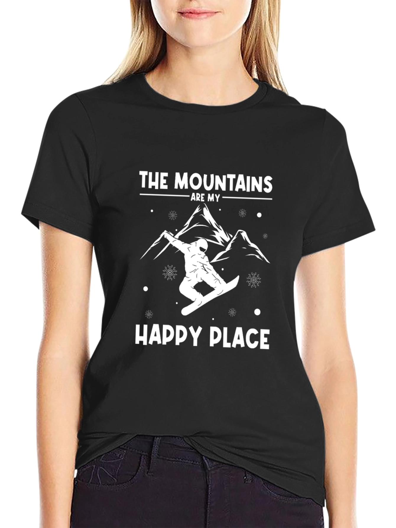 Mountains Are My Happy Place Tee