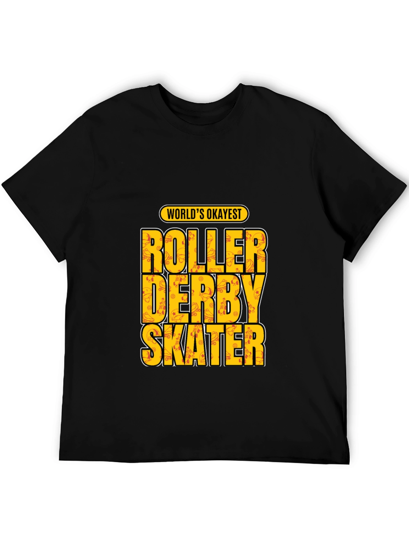 Roller Derby Skater T-Shirt - Worlds Okayest
