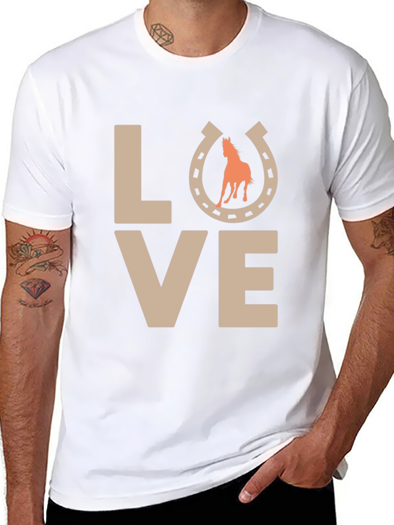 Love Horses Graphic T-Shirt