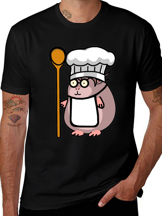 Chef Hamster T-Shirt - Cute Cook Design