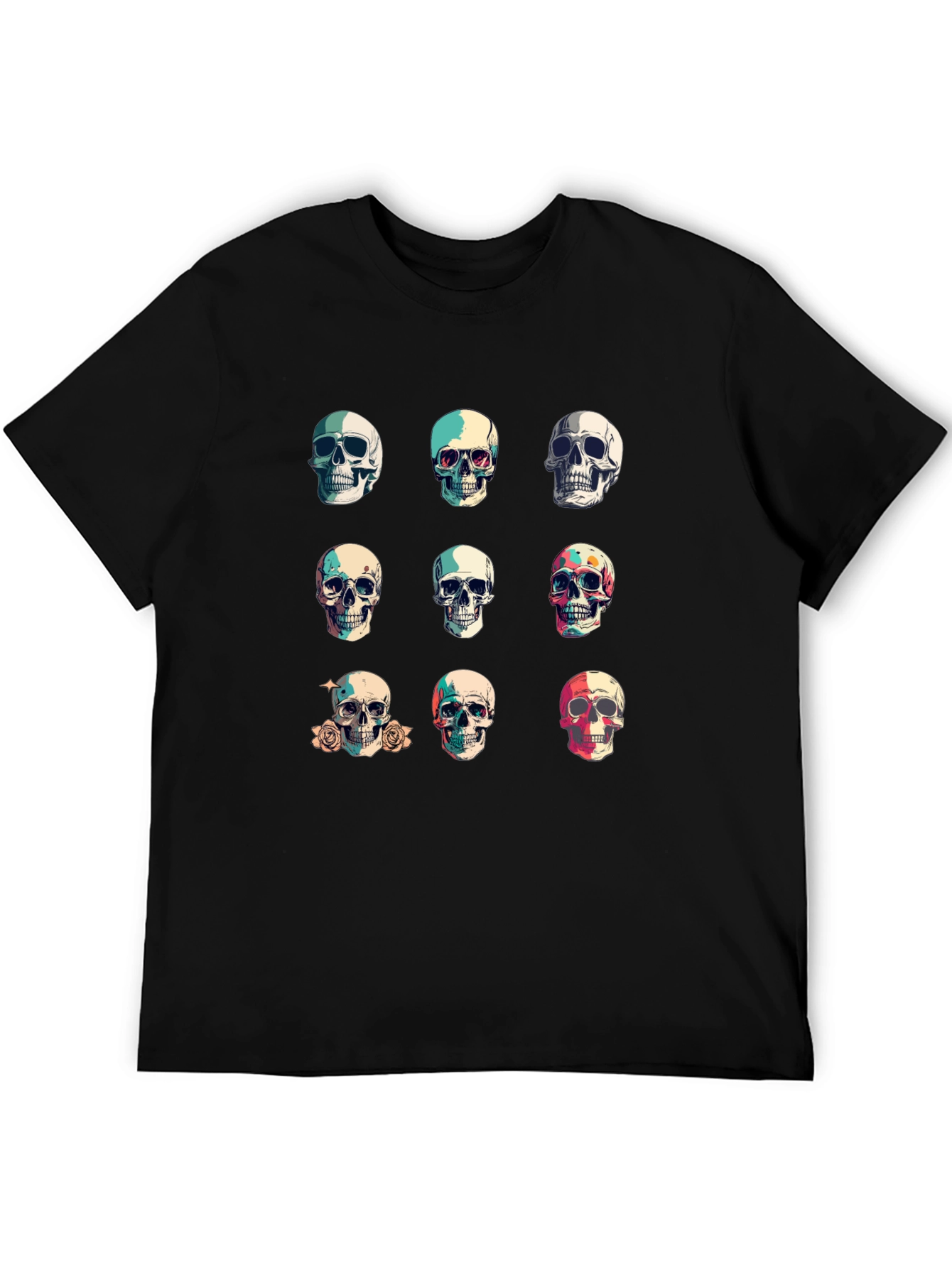 Skull Graphic Tee - Stylish Dark Fashion