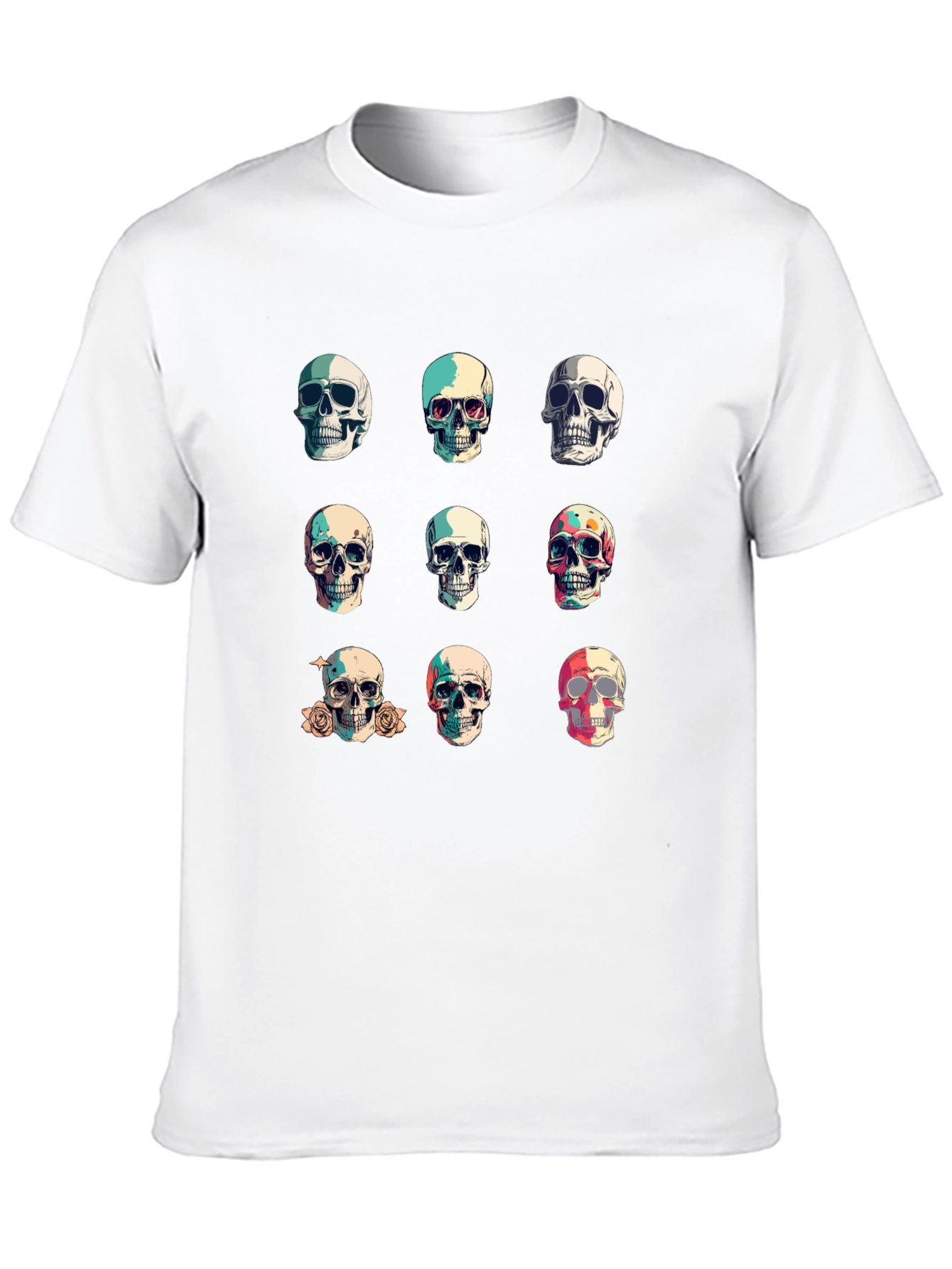 Skull Graphic Tee - Stylish Dark Fashion