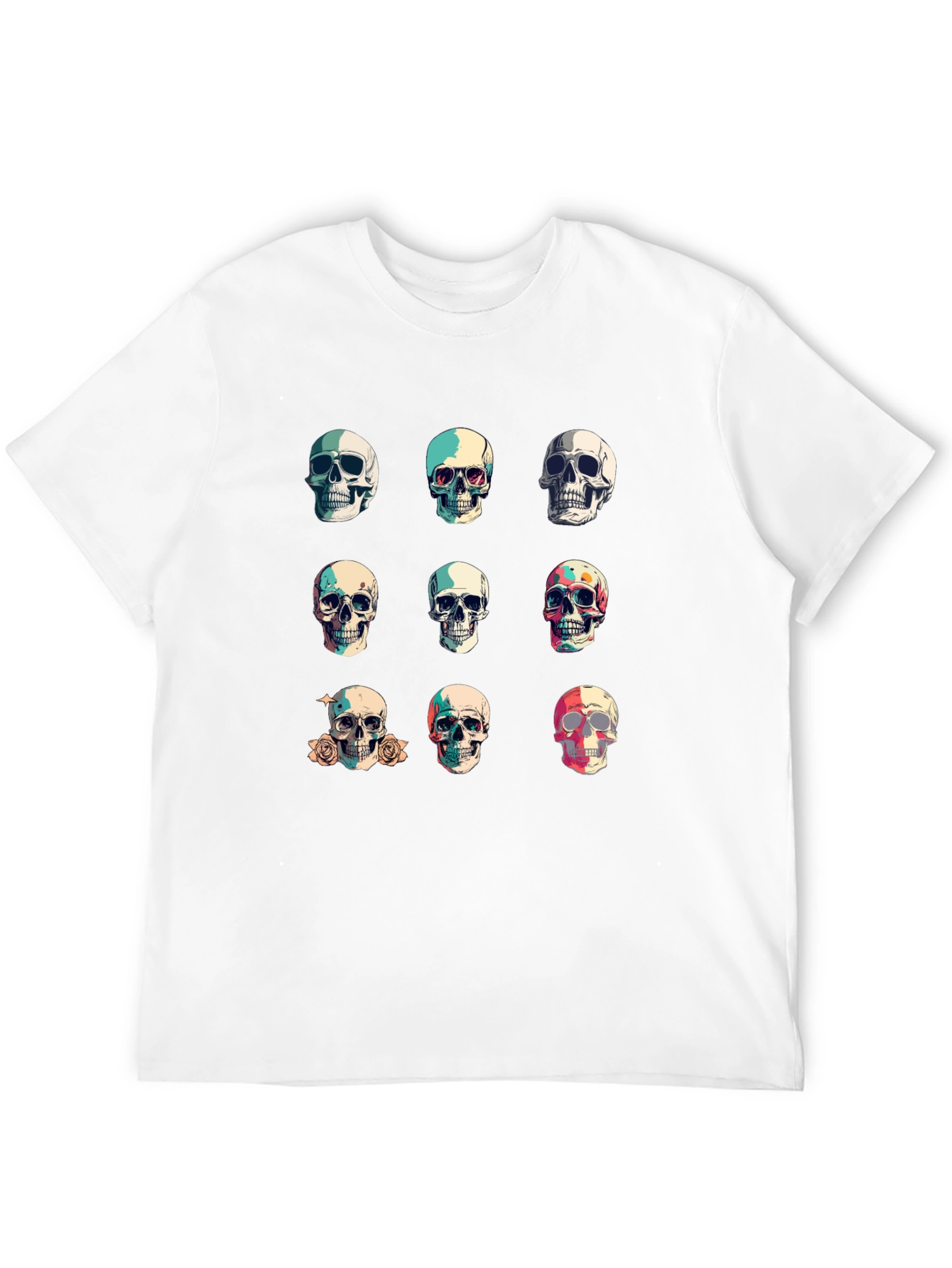 Skull Graphic Tee - Stylish Dark Fashion