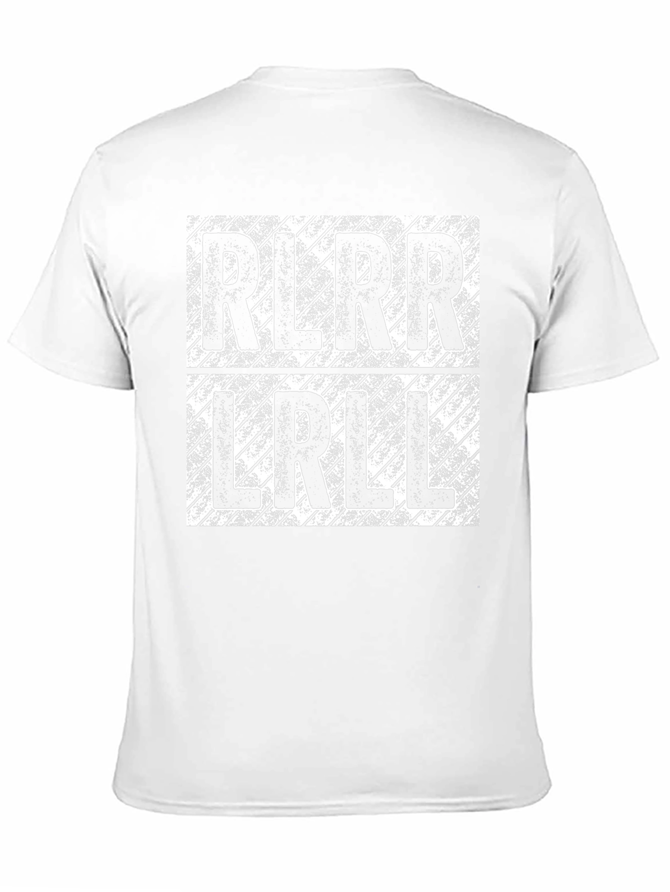 RLRR LRLL Drumming T-Shirt - Black Cotton Tee