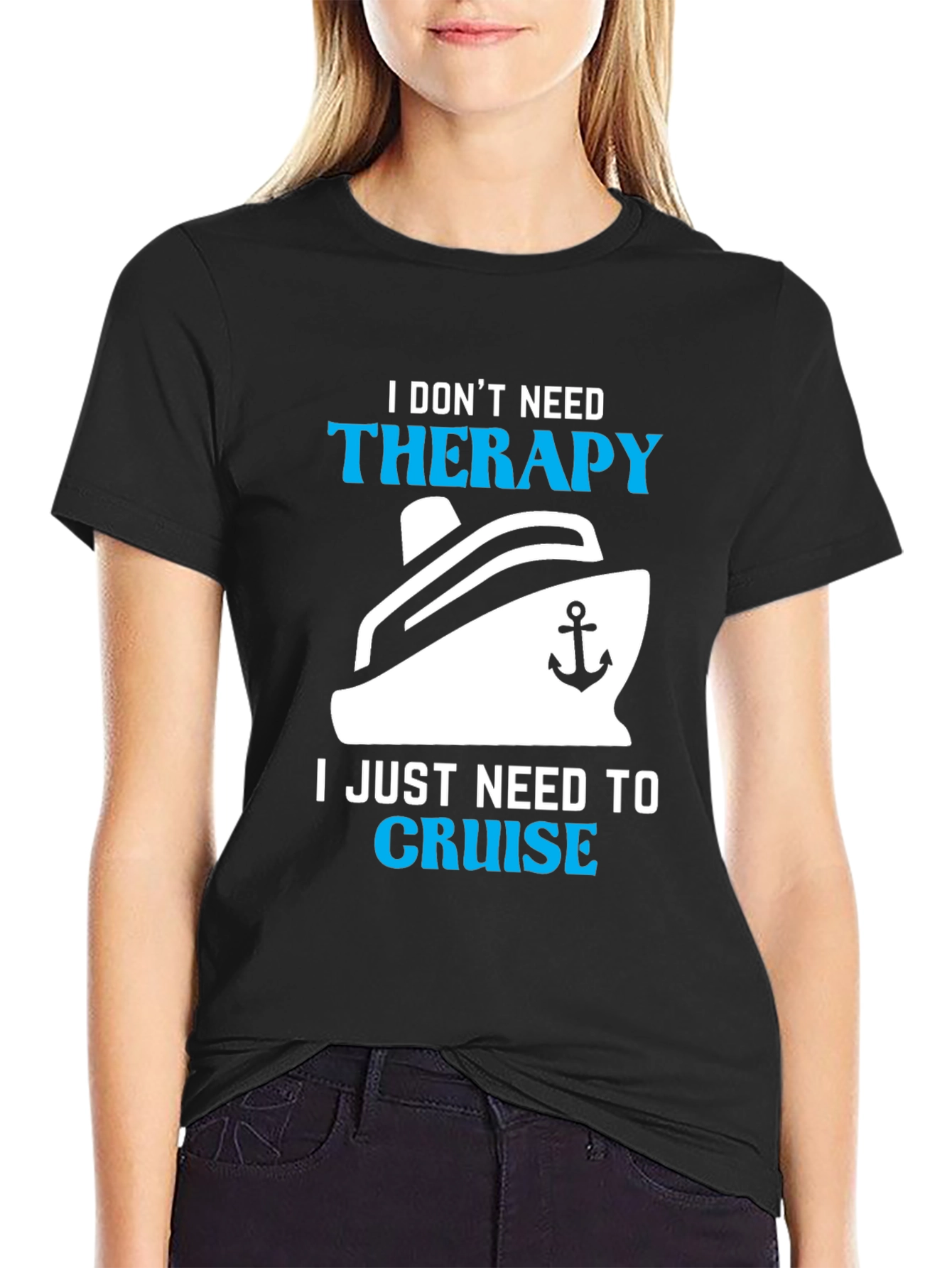 Cruise Therapy T-Shirt - Relax on the Water!