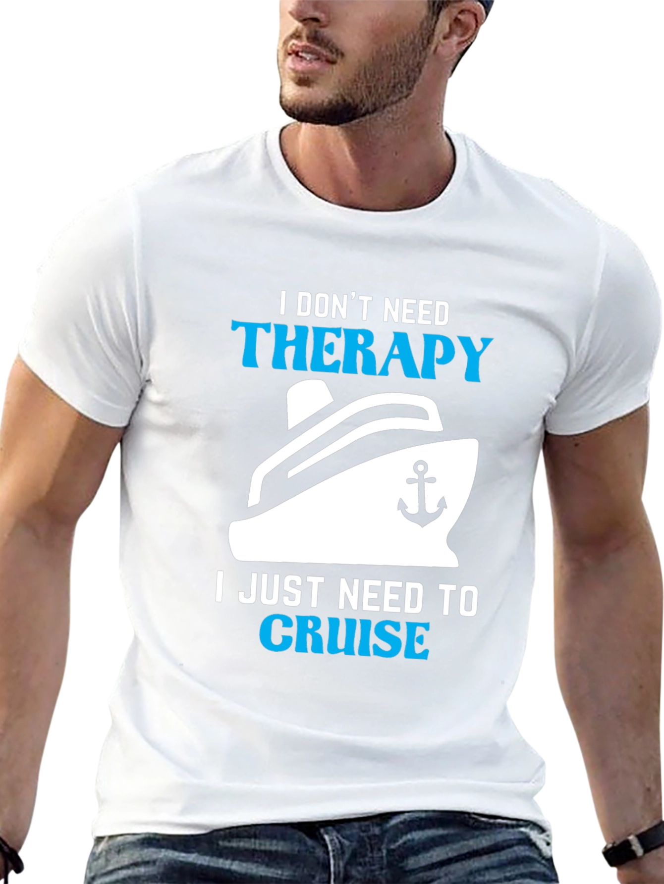 Cruise Therapy T-Shirt - Relax on the Water!