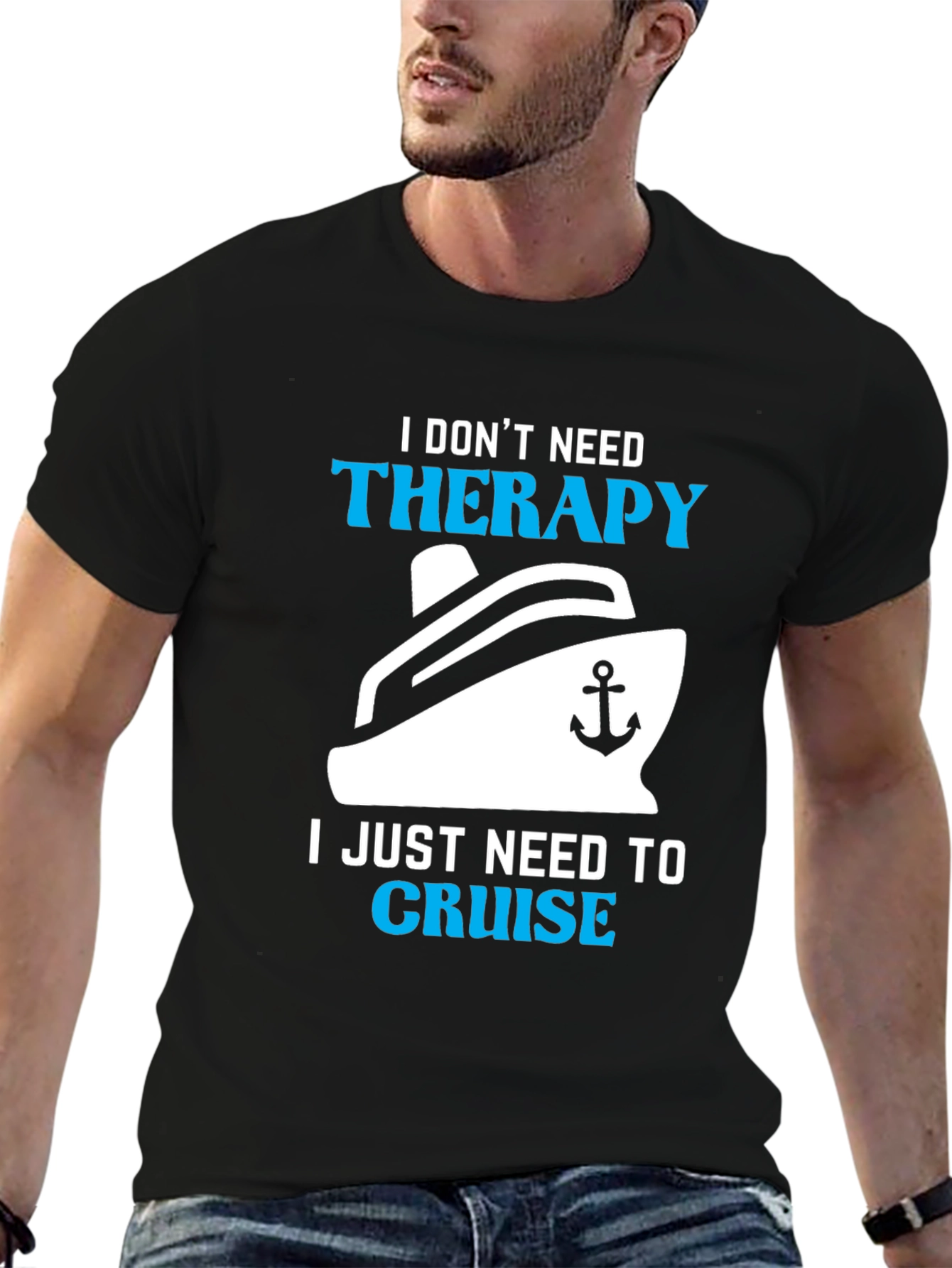 Cruise Therapy T-Shirt - Relax on the Water!