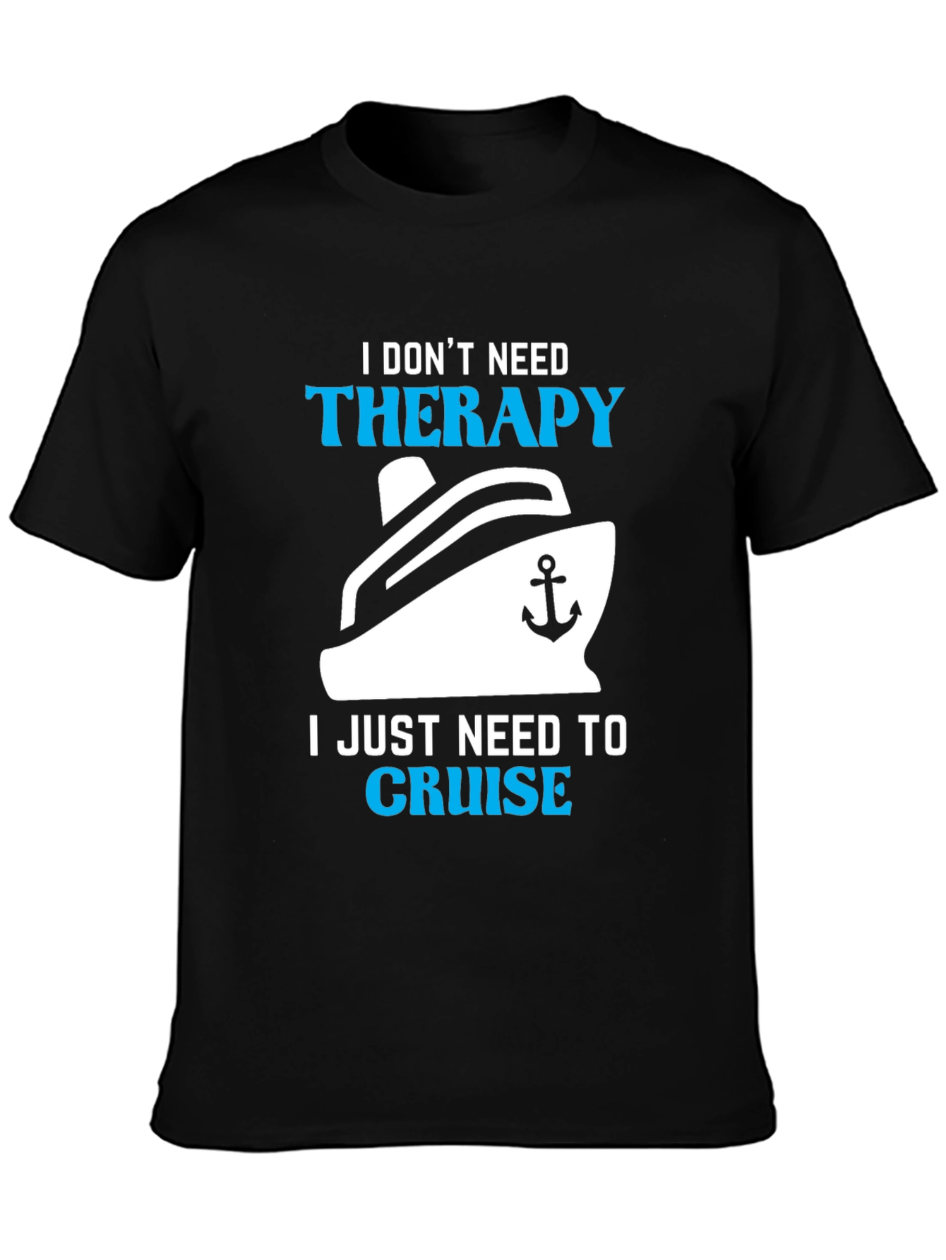 Cruise Therapy T-Shirt - Relax on the Water!