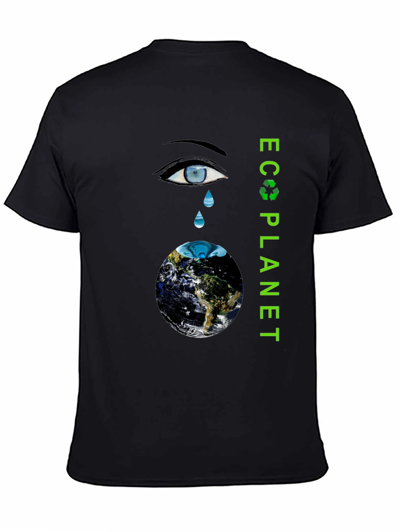 Eco Planet Graphic T-Shirt - Save Earth