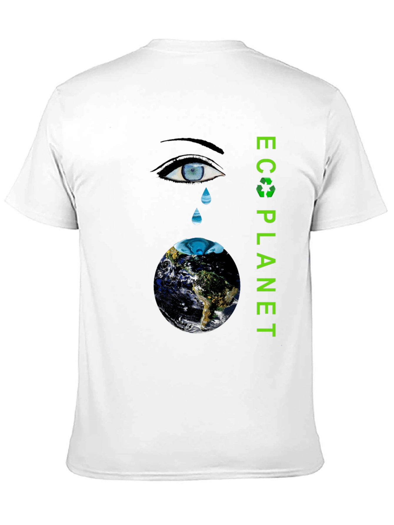 Eco Planet Graphic T-Shirt - Save Earth