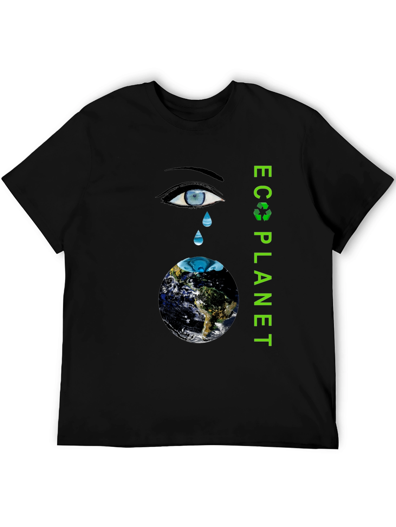 Eco Planet Graphic T-Shirt - Save Earth