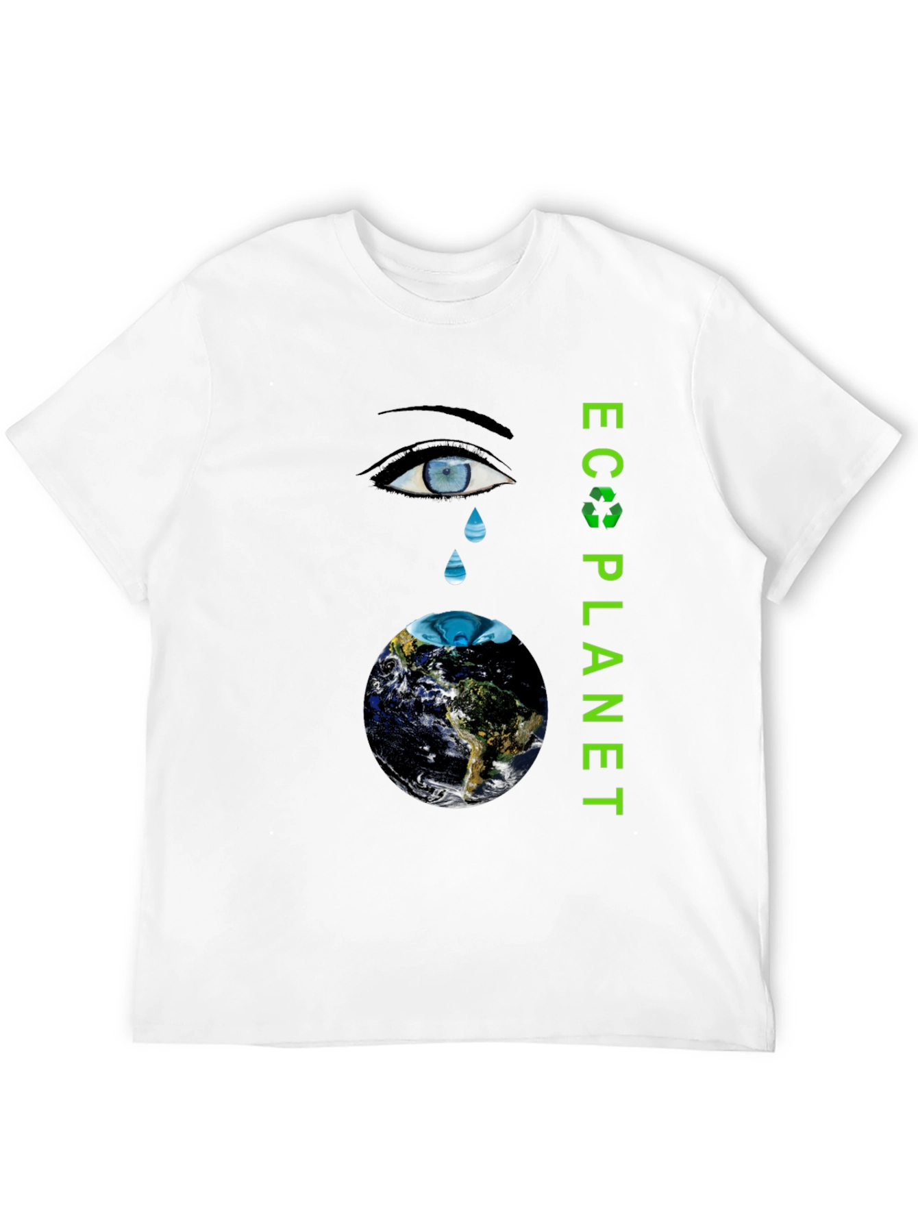 Eco Planet Graphic T-Shirt - Save Earth