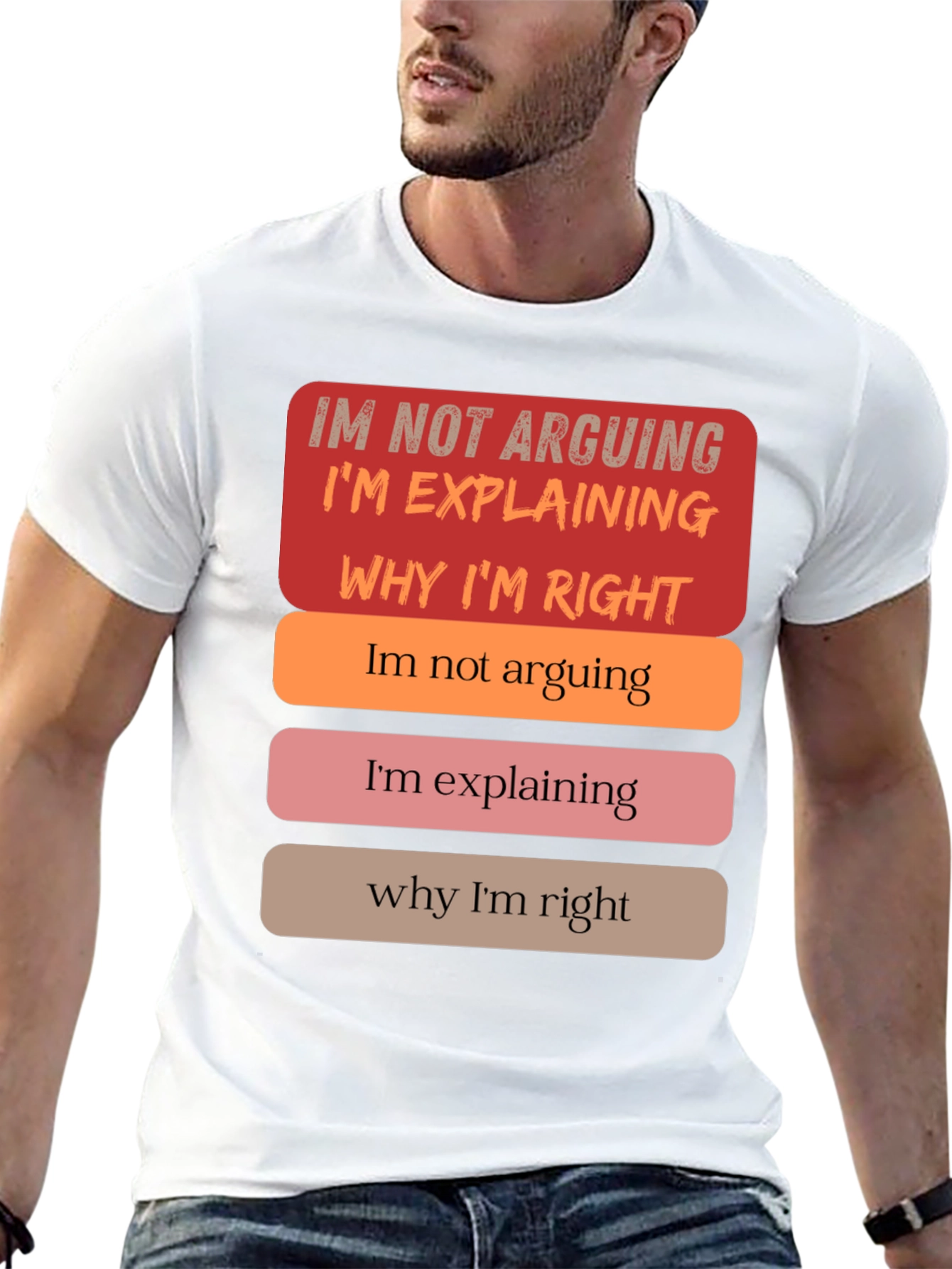 Funny Im Not Arguing Im Explaining Graphic T-Shirt